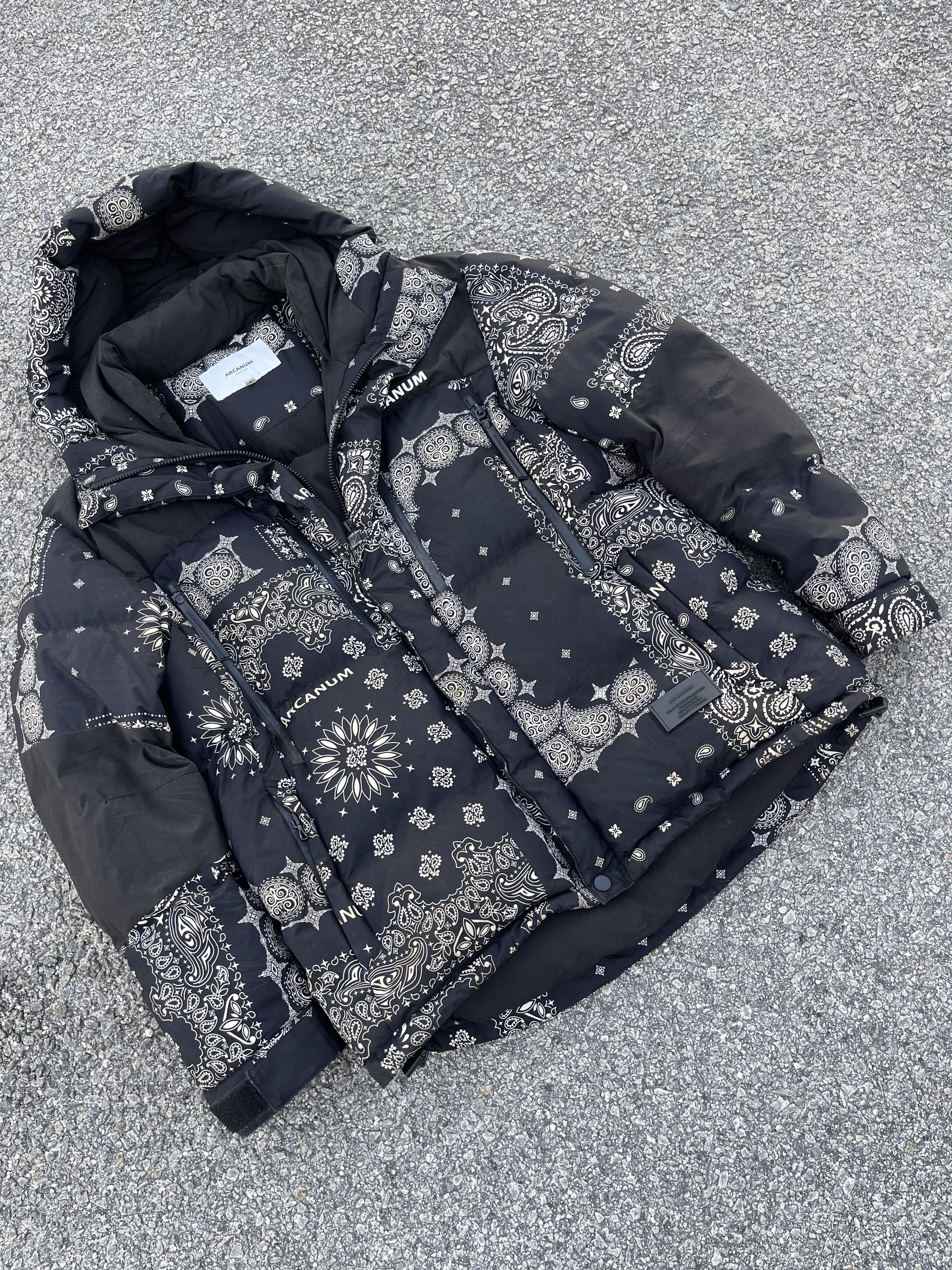 JACKROSE Arcanum by Jack Rose Down Puffer Balaclava Jacket Size US XL / EU 56 / 4 - 3 Thumbnail