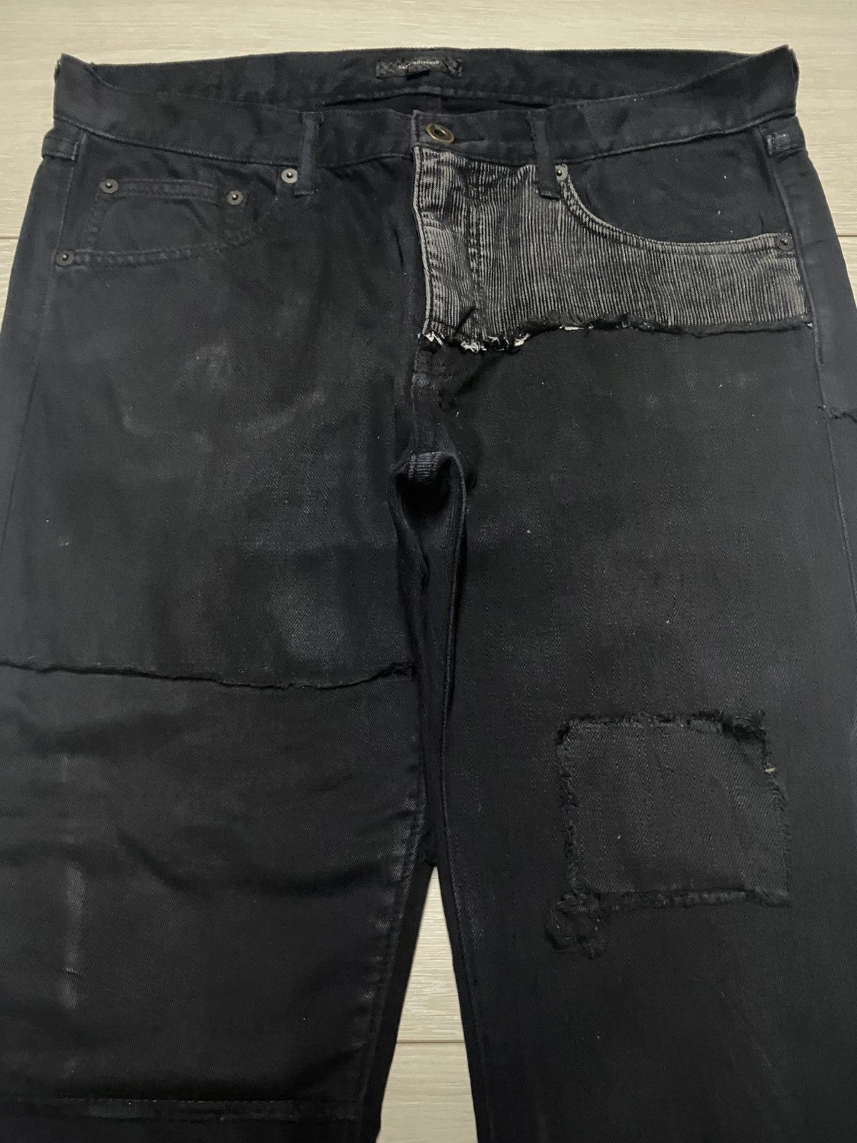 NANO universe Vintage Nano Univers Black Denim Skinny Style Jeans Size US 32 / EU 48 - 3 Thumbnail