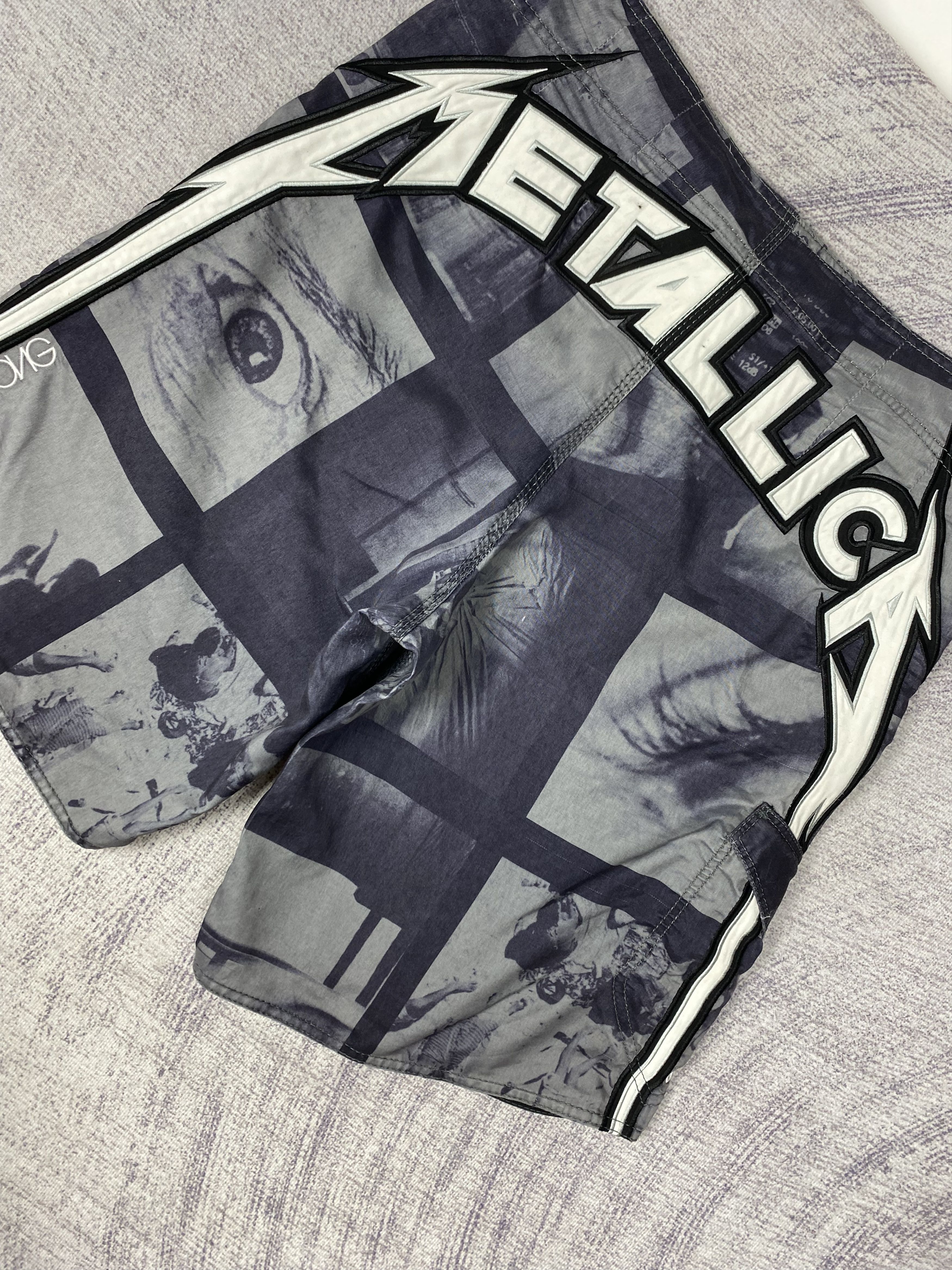 Metallica Vintage Metallica x Billabong Surf Beach Short Pants P0491 Size US 36 / EU 52 - 6 Thumbnail