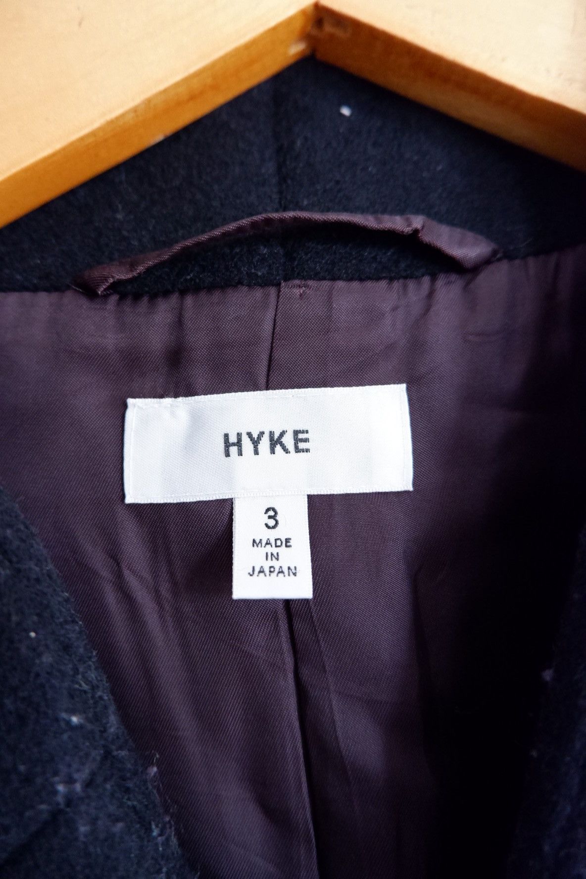HYKE Hyke Japan Wool Coat Size US M / EU 48-50 / 2 - 10 Thumbnail