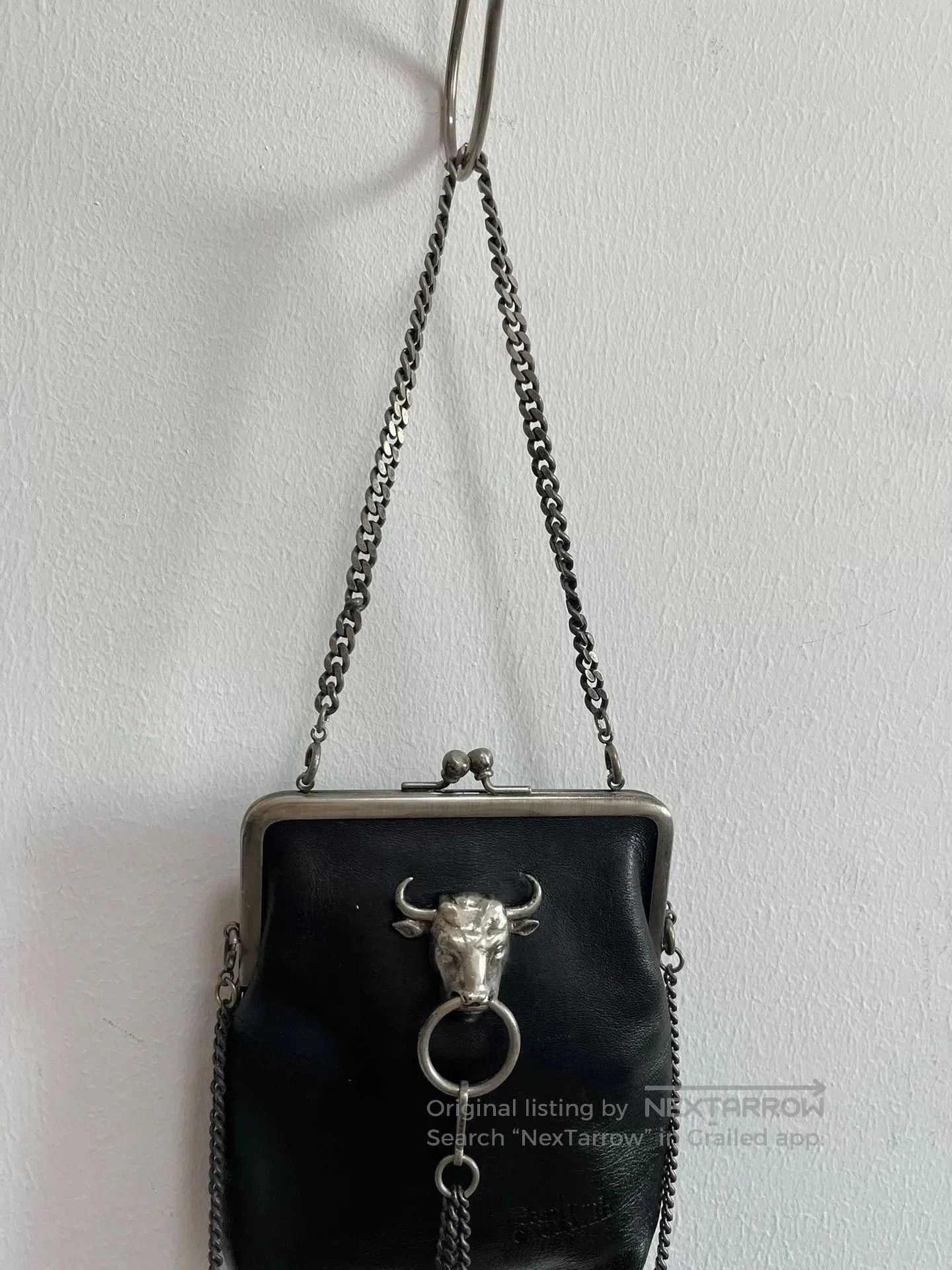 Jean Paul Gaultier Jean Paul Gaultier Bull Head Chain Bag. Size ONE SIZE - 3 Thumbnail