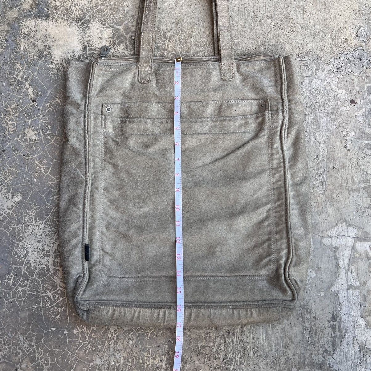 Tete Homme Tete Homme Issey Miyake Suede Leather Tote Bag Size ONE SIZE - 10 Thumbnail