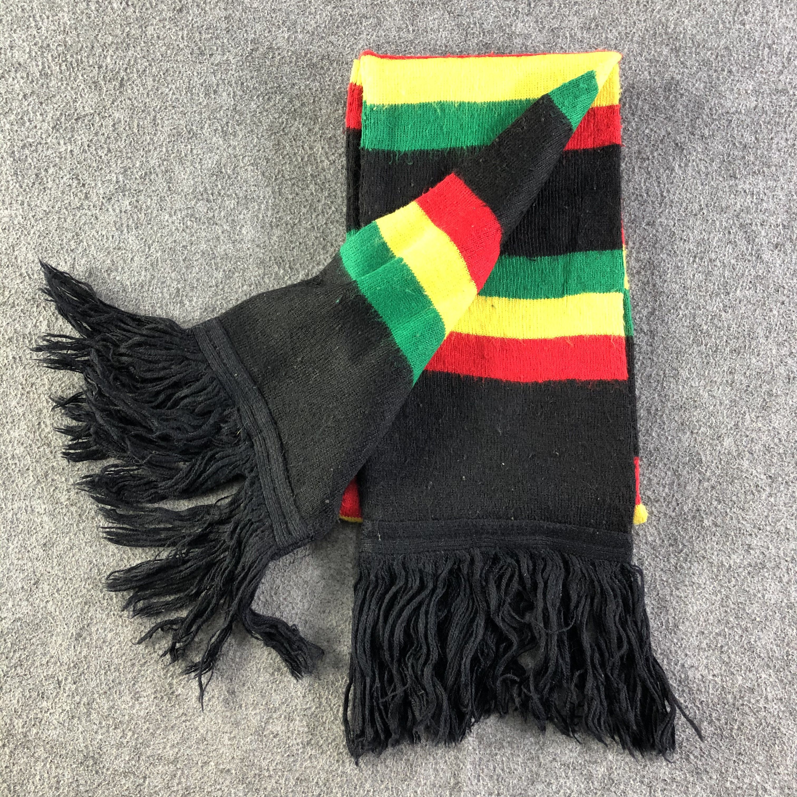 Vintage Rhasta Scarf / Muffler / Neckwear P558 Size ONE SIZE - 4 Thumbnail
