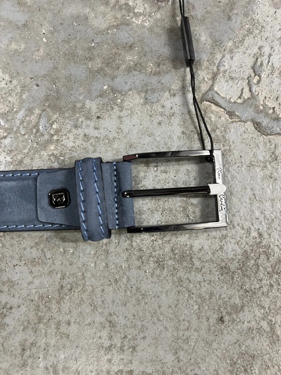Pierre Cardin Pierre Cardin Blue Suede Leather Belt Size ONE SIZE - 4 Thumbnail