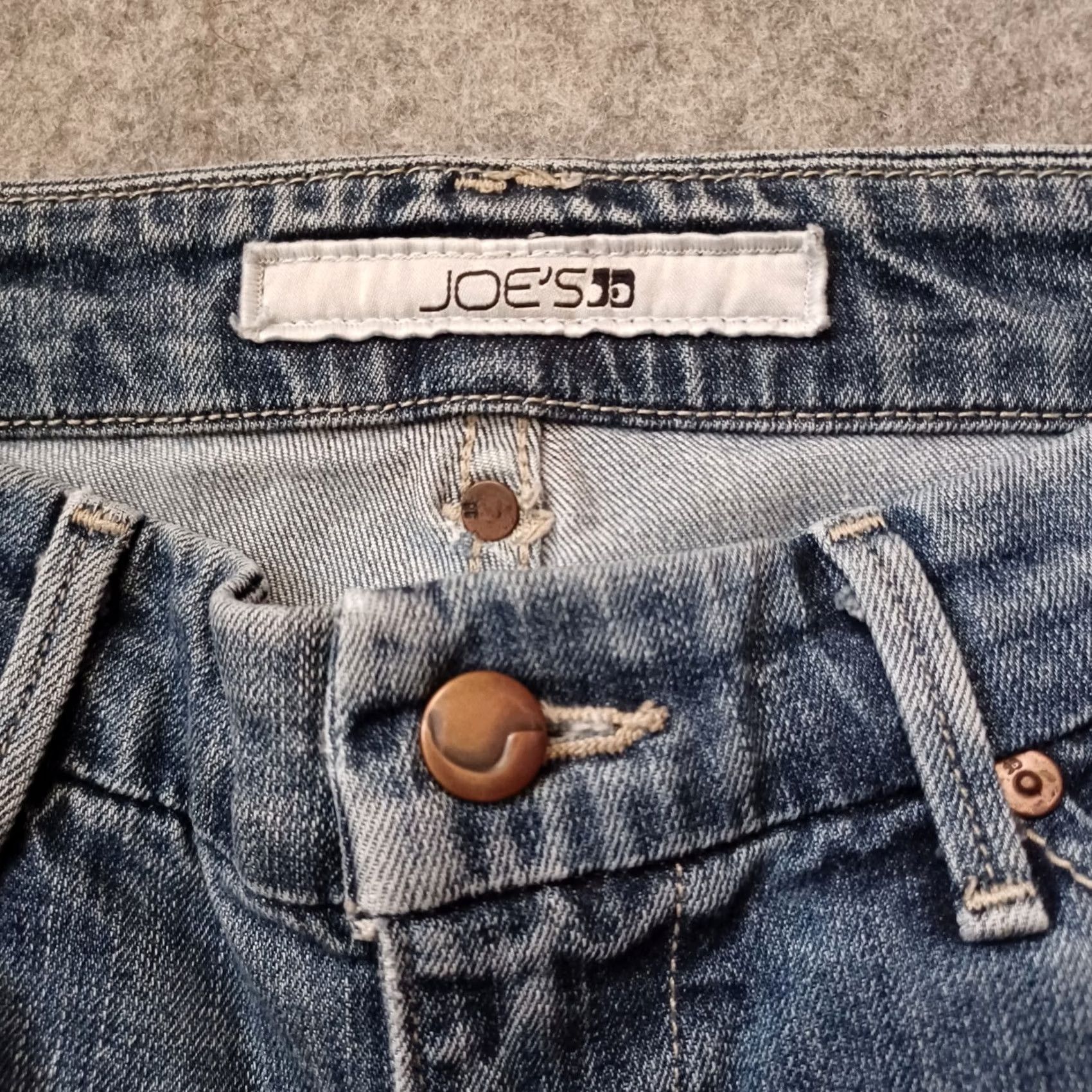 Vintage Joes Jeans Womens Jeans W28 Blue Boot Cut Mid Rise Medium Wash Distressed Ladies Size 28" / US 6 / IT 42 - 6 Thumbnail