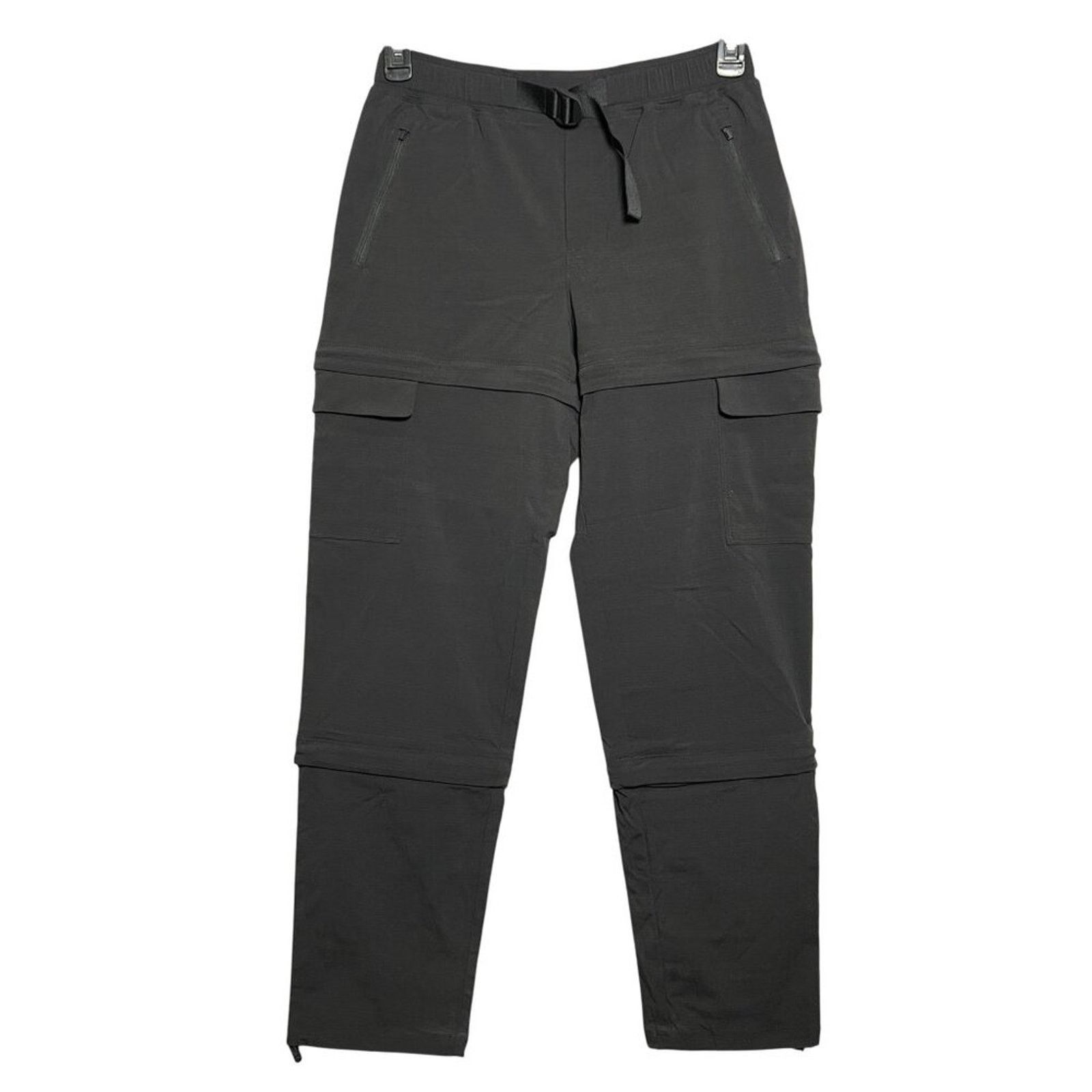 Athleta Athleta Convertible Hiking Pants Size 8 Black Zip Off Capri Size 30" / US 8 / IT 44 - 1 Thumbnail