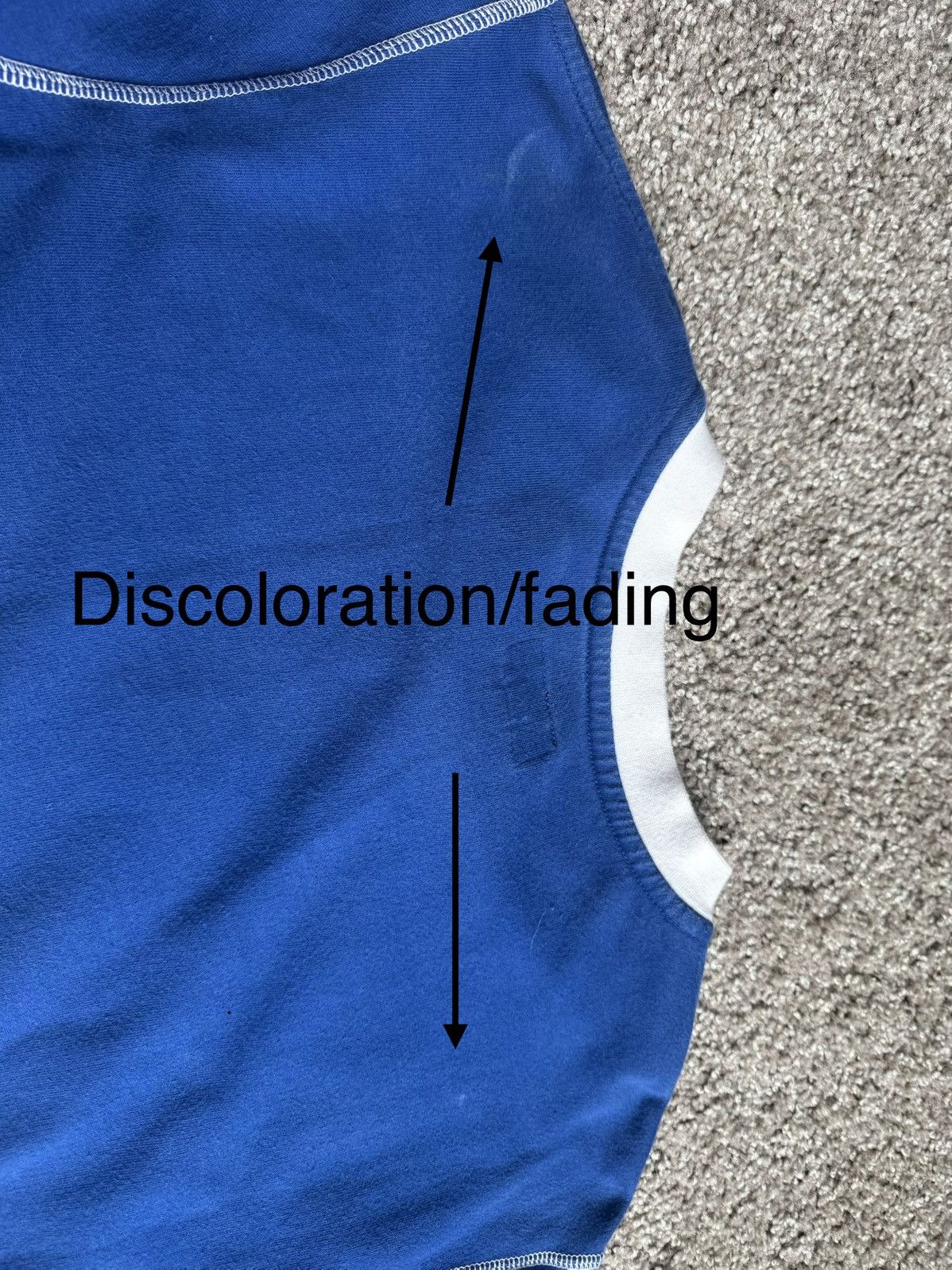 Supreme Supreme Bar Logo Half Zip Top (Royal) Size US S / EU 44-46 / 1 - 6 Thumbnail