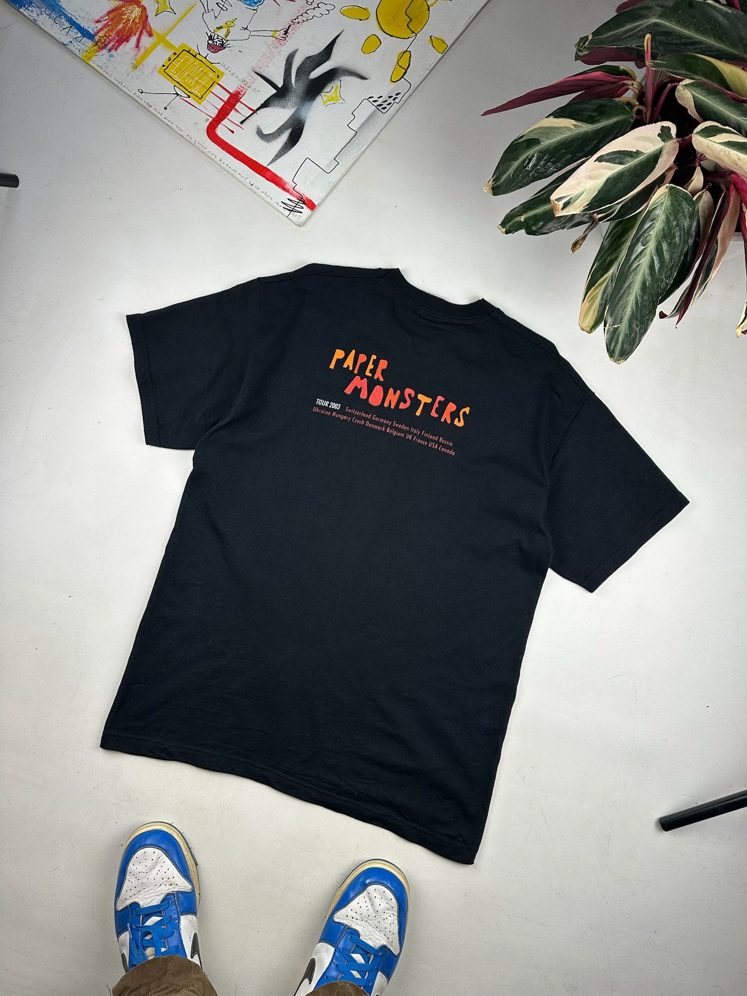Band Tees Dave Gahan Depeche Mode Tour Paper Monsters Size US L / EU 52-54 / 3 - 4 Thumbnail