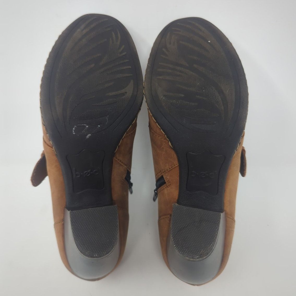 Boc BOC Brown Zip Up Buckle Block Heel Ankle Booties Size 8 Size US 8 / IT 38 - 7 Thumbnail