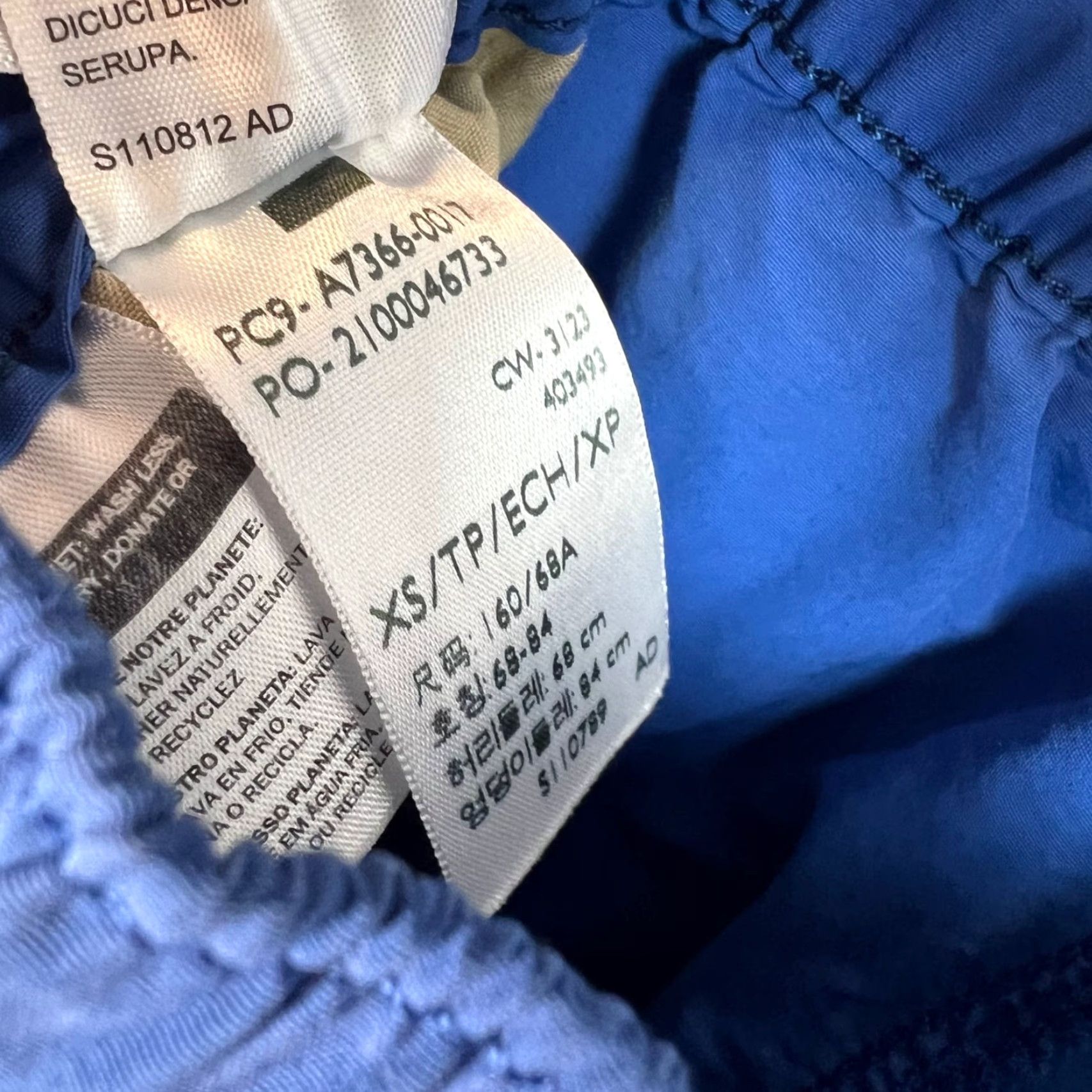Levi's Levis XX Chino Easy Short Mens XS Blue Cotton Blend Chino Casual Shorts Size US 27 - 5 Thumbnail