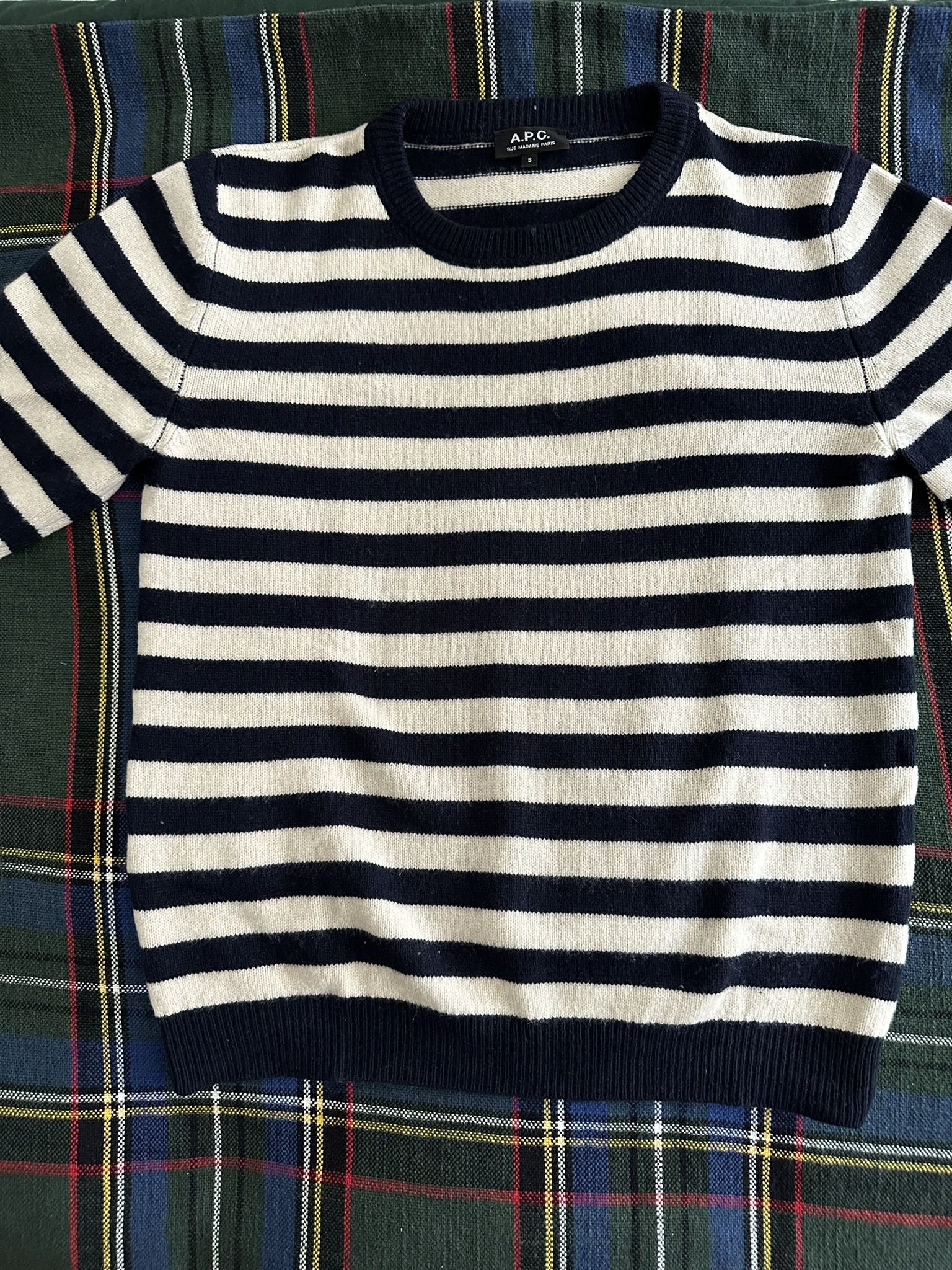A.P.C. striped sweater Size US S / EU 44-46 / 1 - 1 Thumbnail