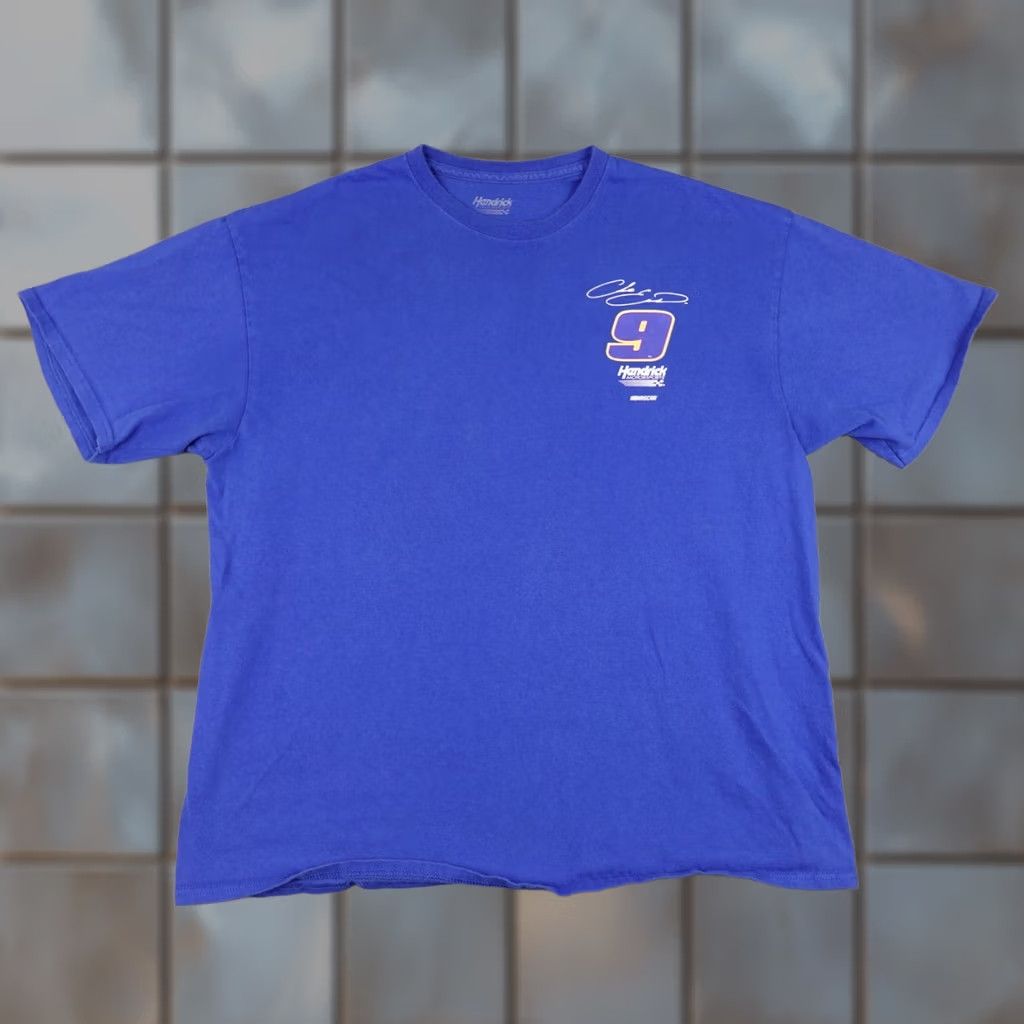 Vintage Hendricks Motor Sports NASCAR Chase Elliot #9 2018 Cup Series Shirt Mens XL Blue Size US XL / EU 56 / 4 - 1 Thumbnail