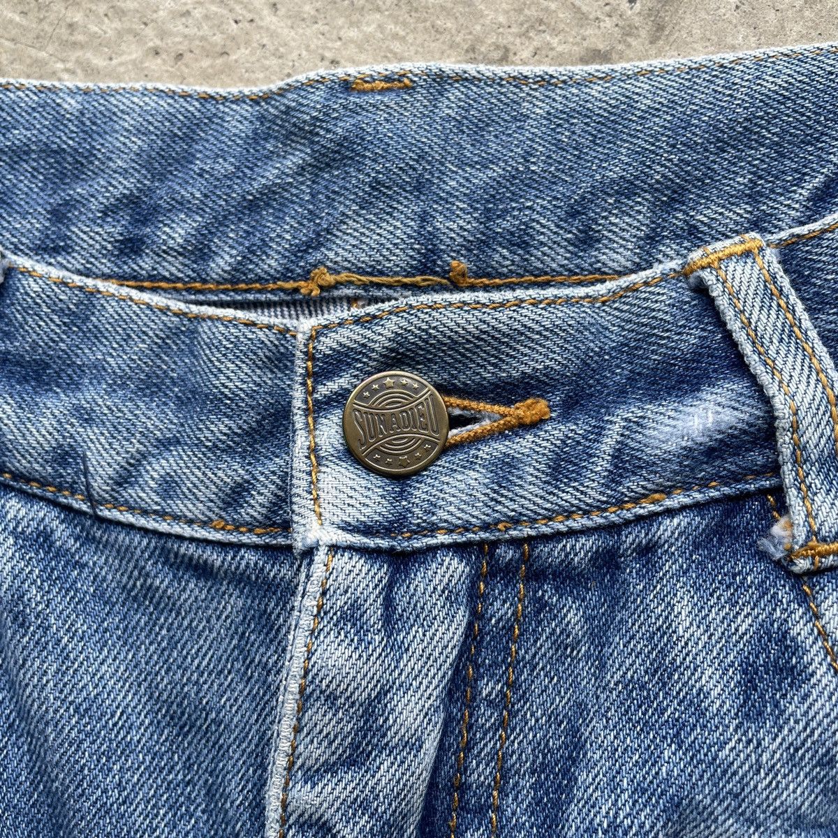 Japanese Brand W31💥 Vintage Japanese Jeans Faded Denim Distressed Pants Size US 31 - 6 Thumbnail