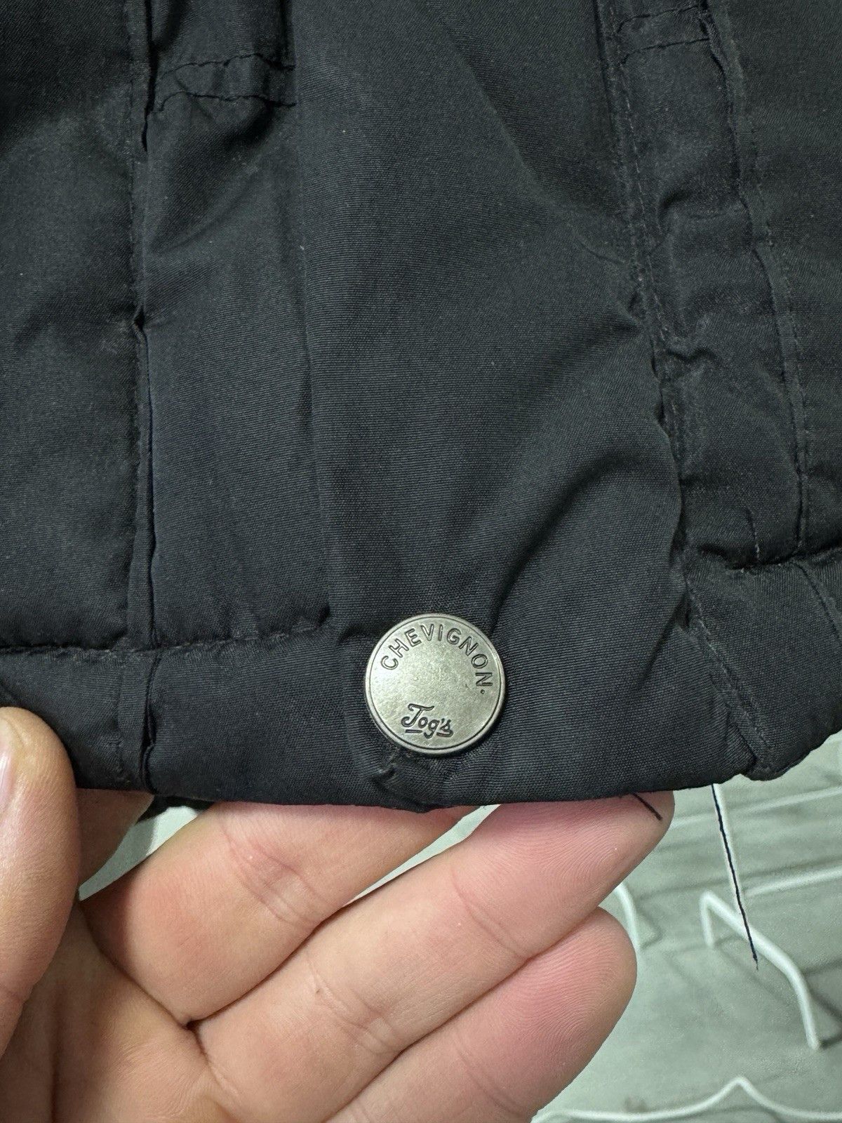 Chevignon Vintage Togs Unlimited by Chevignon 2 in 1 Warm Black Jacket Size US XL / EU 56 / 4 - 7 Thumbnail