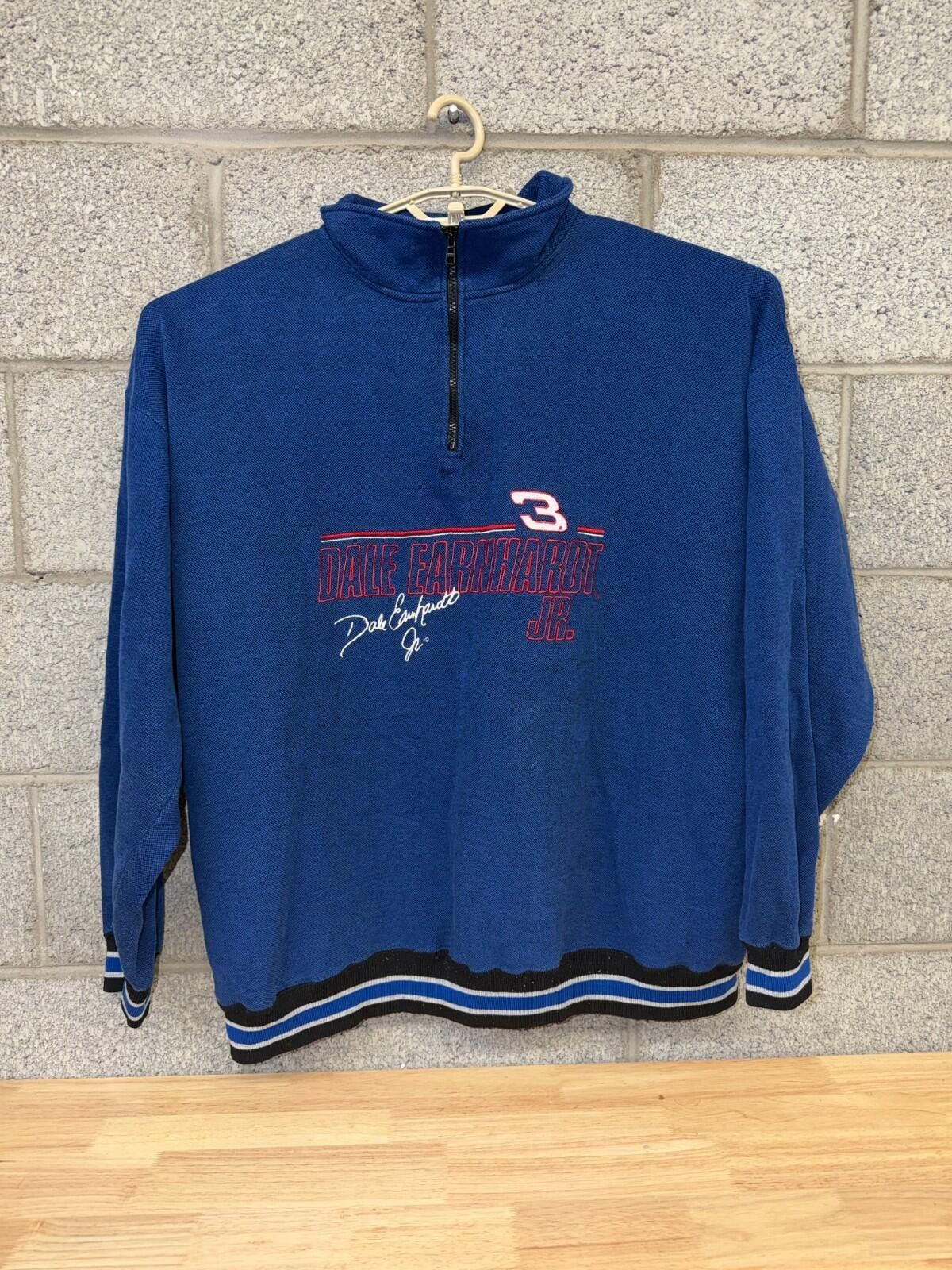 Chase Authentics Vintage Dale Earnhardt Jr Quarter Zip Chase Authentics Size US XXL / EU 58 / 5 - 2 Thumbnail