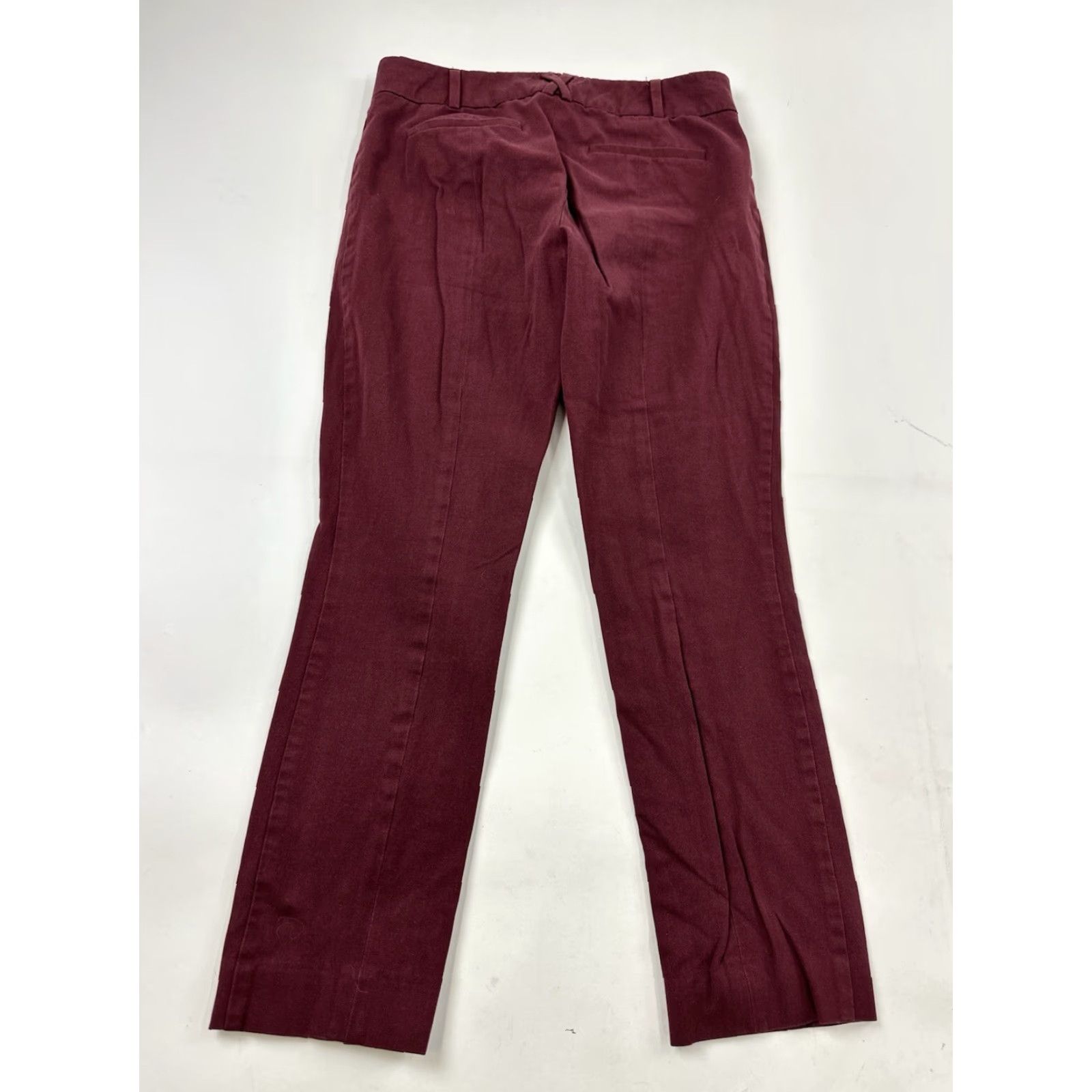 Anthropologie Anthropologie Pants Women’s 4 Red The Essential Slim Trouser Size 27" / US 4 / IT 40 - 2 Thumbnail