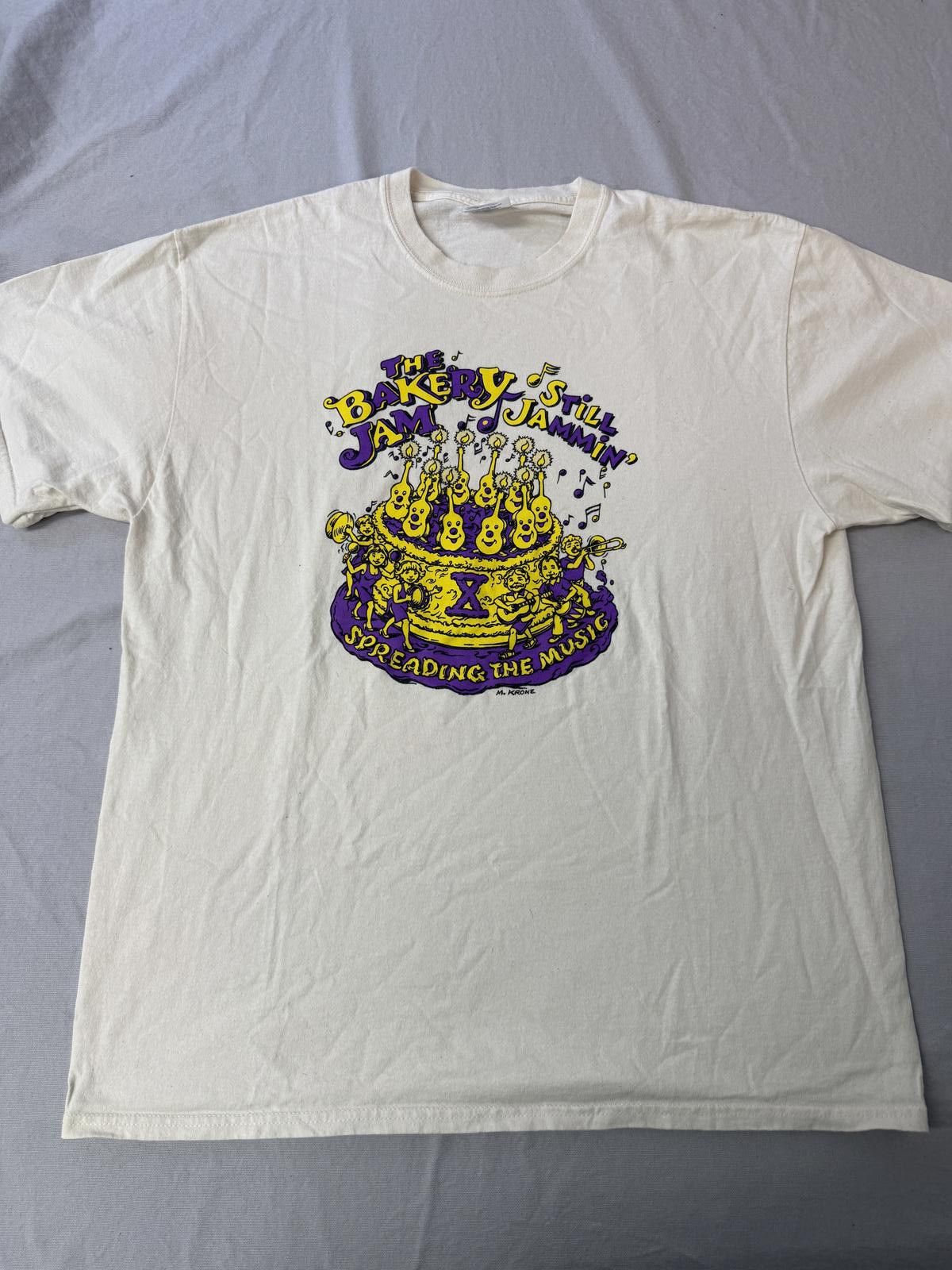 Designer VTG New Orleans Art T-shirt The Bakery Jam Still Jammin XL Size US XL / EU 56 / 4 - 1 Thumbnail