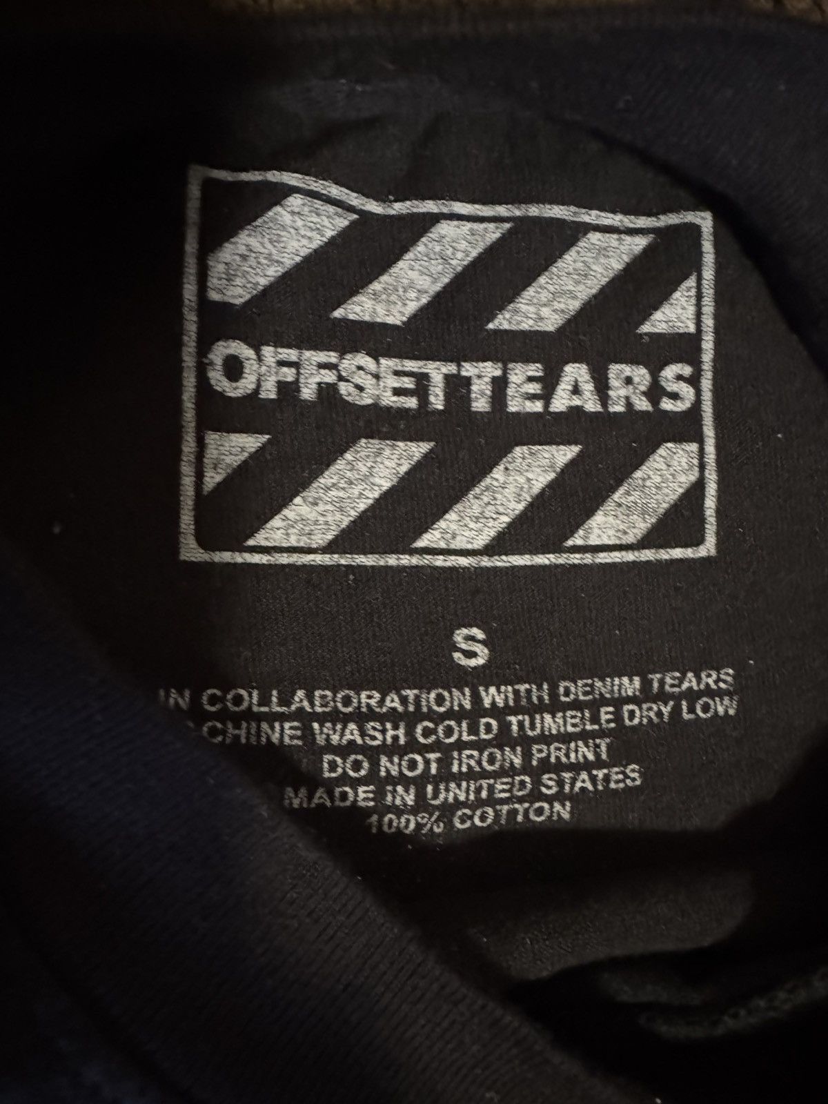 DENIM TEARS DENIM TEARS OFFSET SET IT OFF TEE & JEANS Size US S / EU 44-46 / 1 - 5 Thumbnail