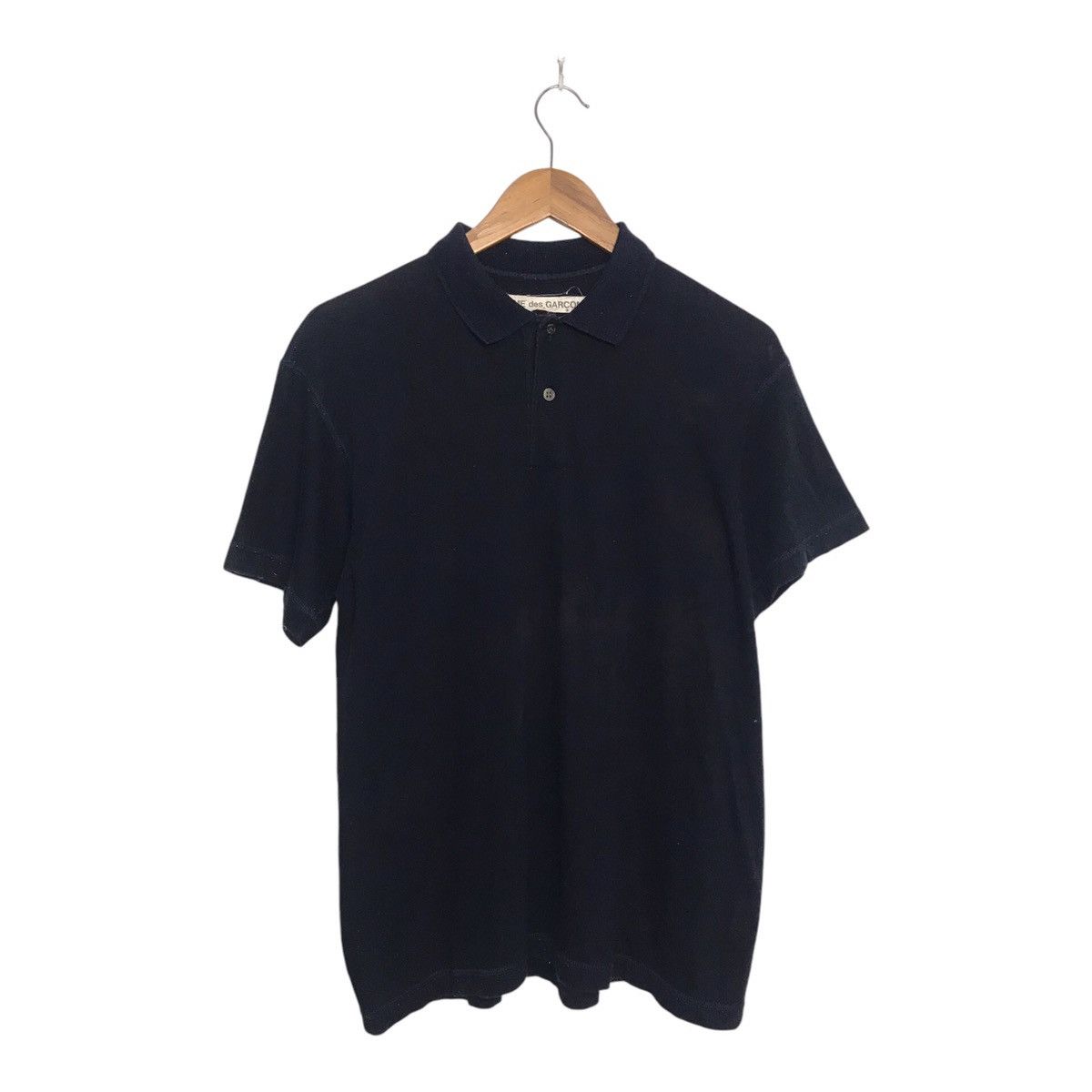 Comme des Garcons × Comme des Garcons Homme Plus × Comme des Garcons SHIRT Comme Des Garcon Faded Spot Dark Blue Tshirt Size US M / EU 48-50 / 2 - 1 Thumbnail
