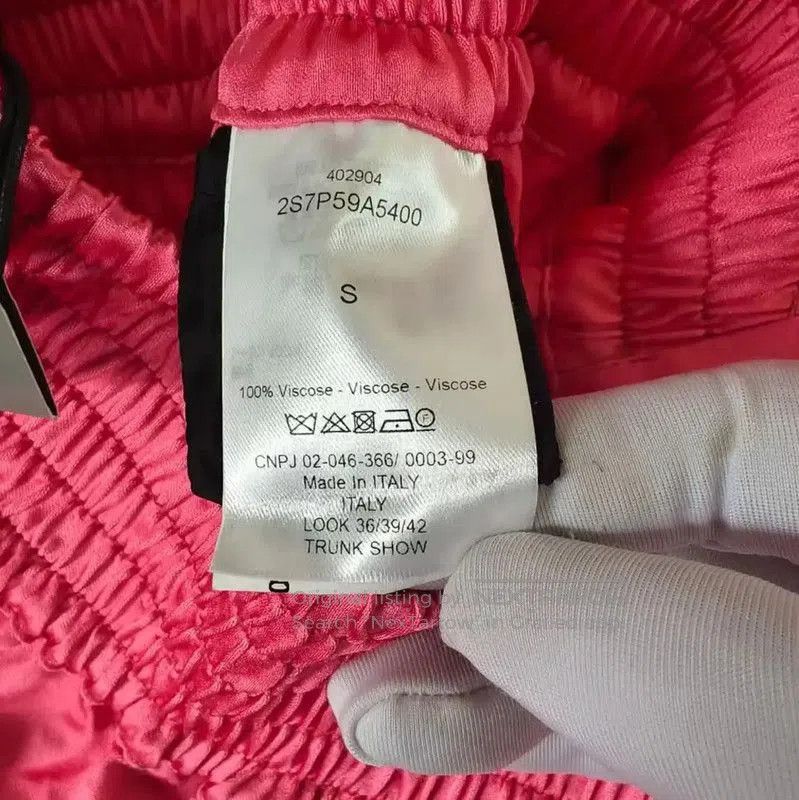 Dior Dior Pink Polyester Women's Shorts . Size 23" - 4 Thumbnail