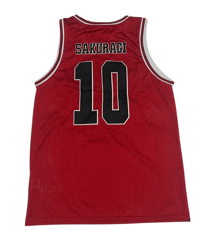 Anime Vintage Hanamichi Sakuragi Slam Dunk Jersey Size US L / EU 52-54 / 3 - 3 Thumbnail