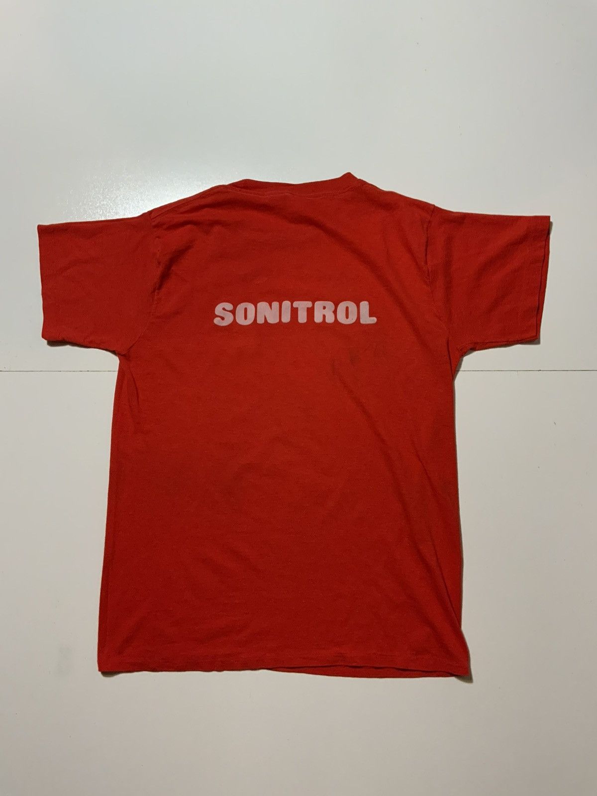 Vintage VTG 70s 80s Ched Knits Racquetball Single Stitch T-Shirt Size US L / EU 52-54 / 3 - 2 Thumbnail