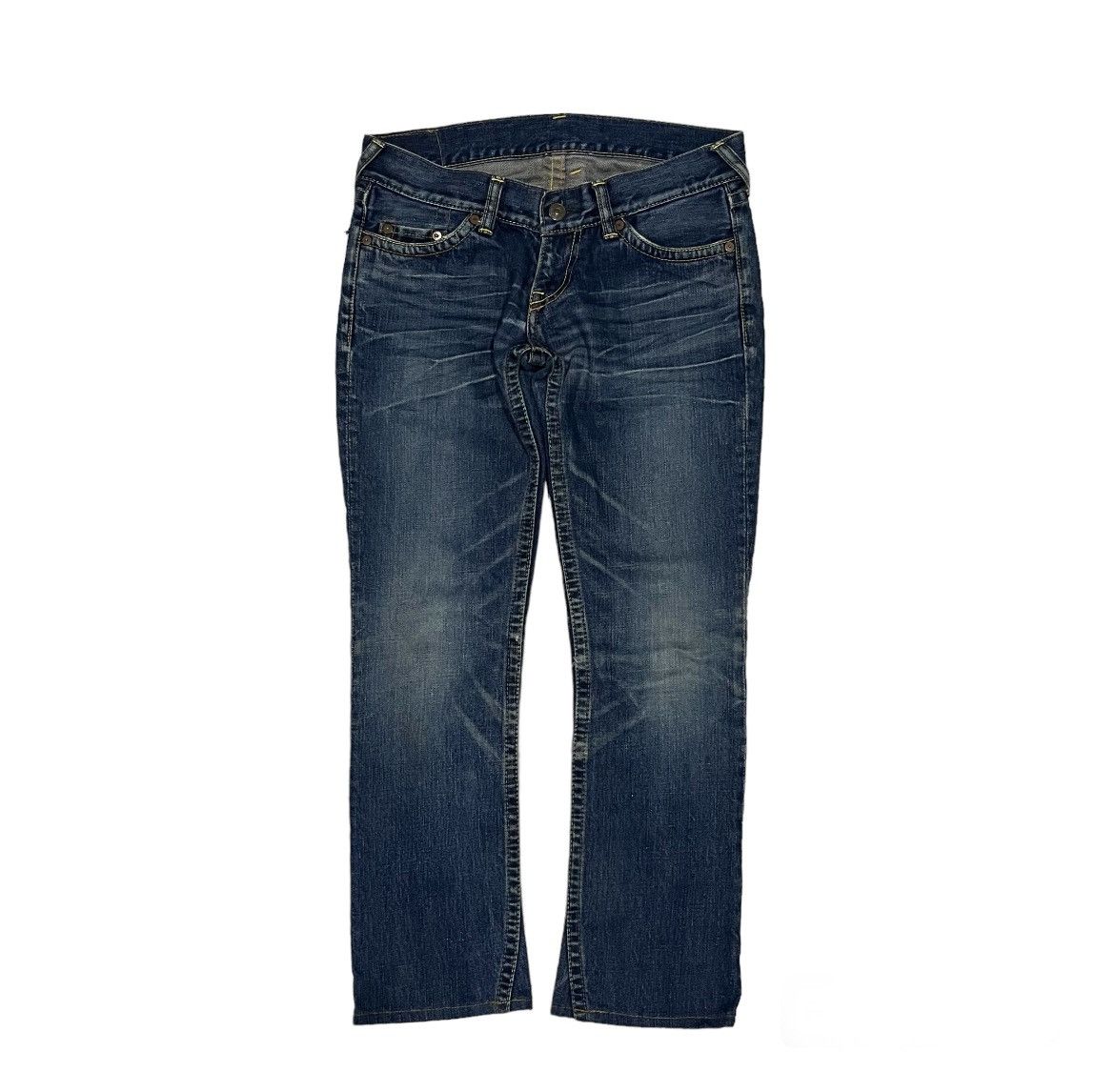 Evisu Evisu Donna Pink Seagulls Denim Jeans Size US 30 / EU 46 - 2 Thumbnail