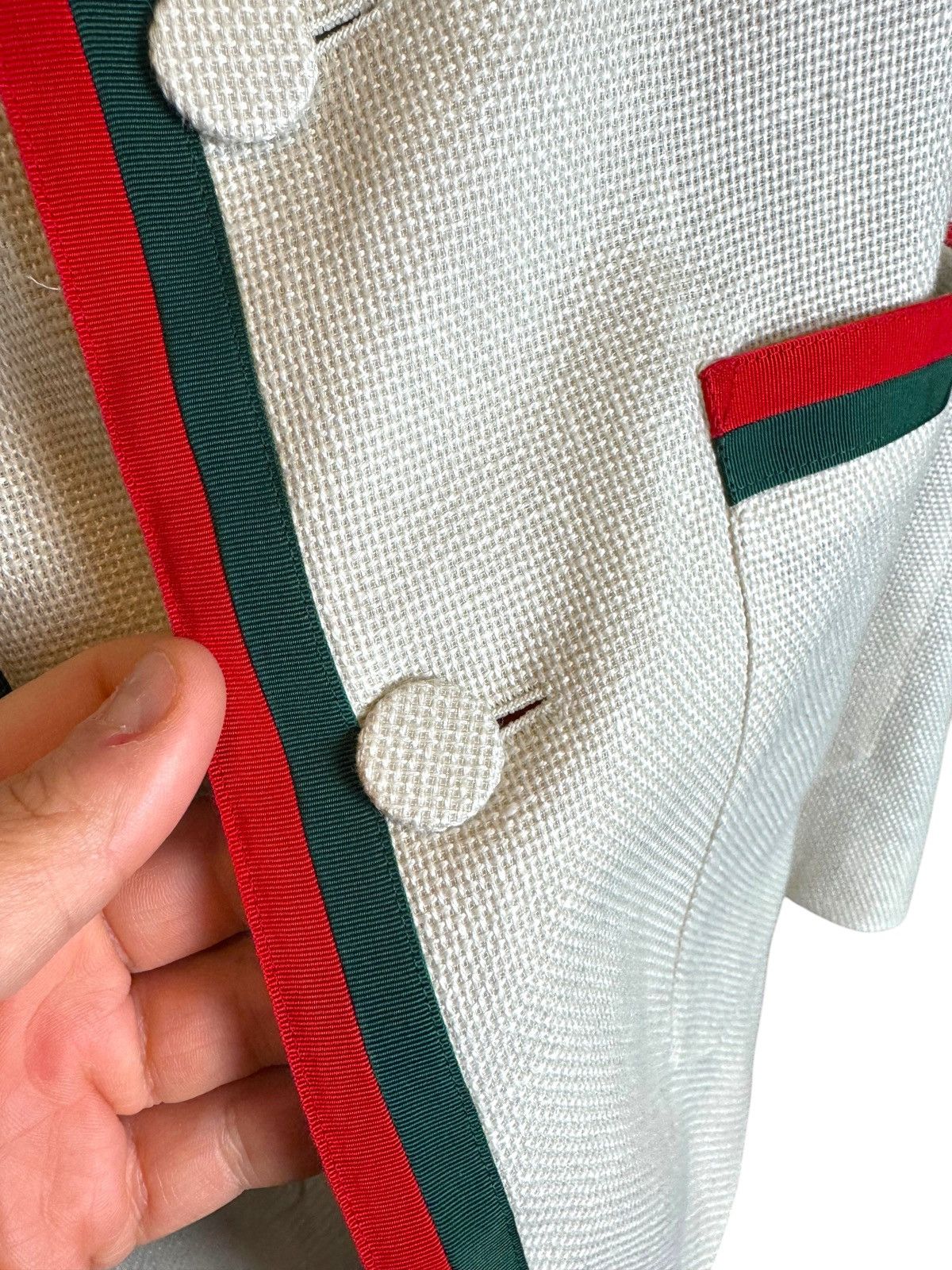 Gucci GAOK Linen and Cotton Jacket