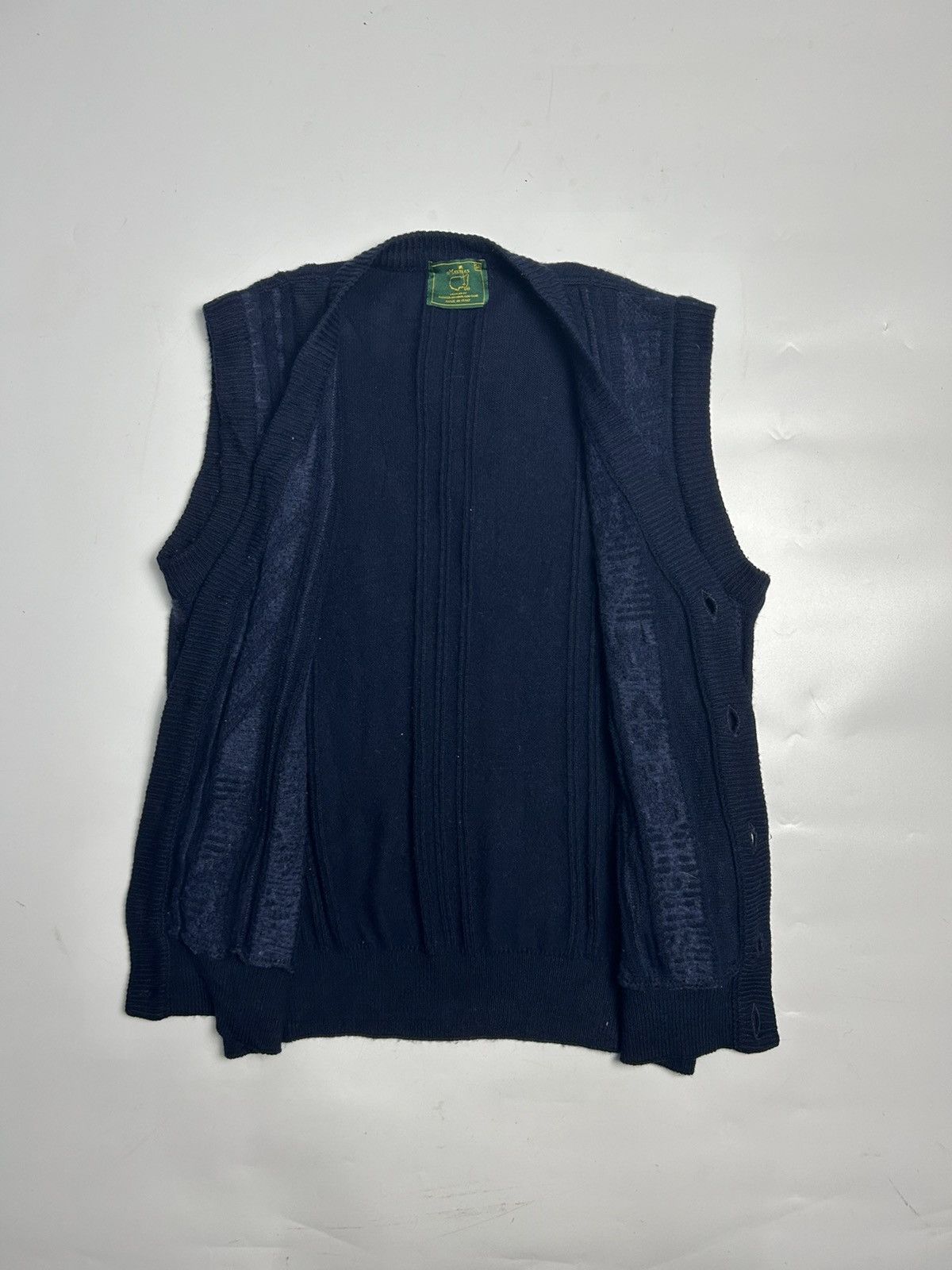 The Masters × Vintage VINTAGE MASTERS GOLF CLUB KNITWEAR VEST Size US S / EU 44-46 / 1 - 2 Thumbnail
