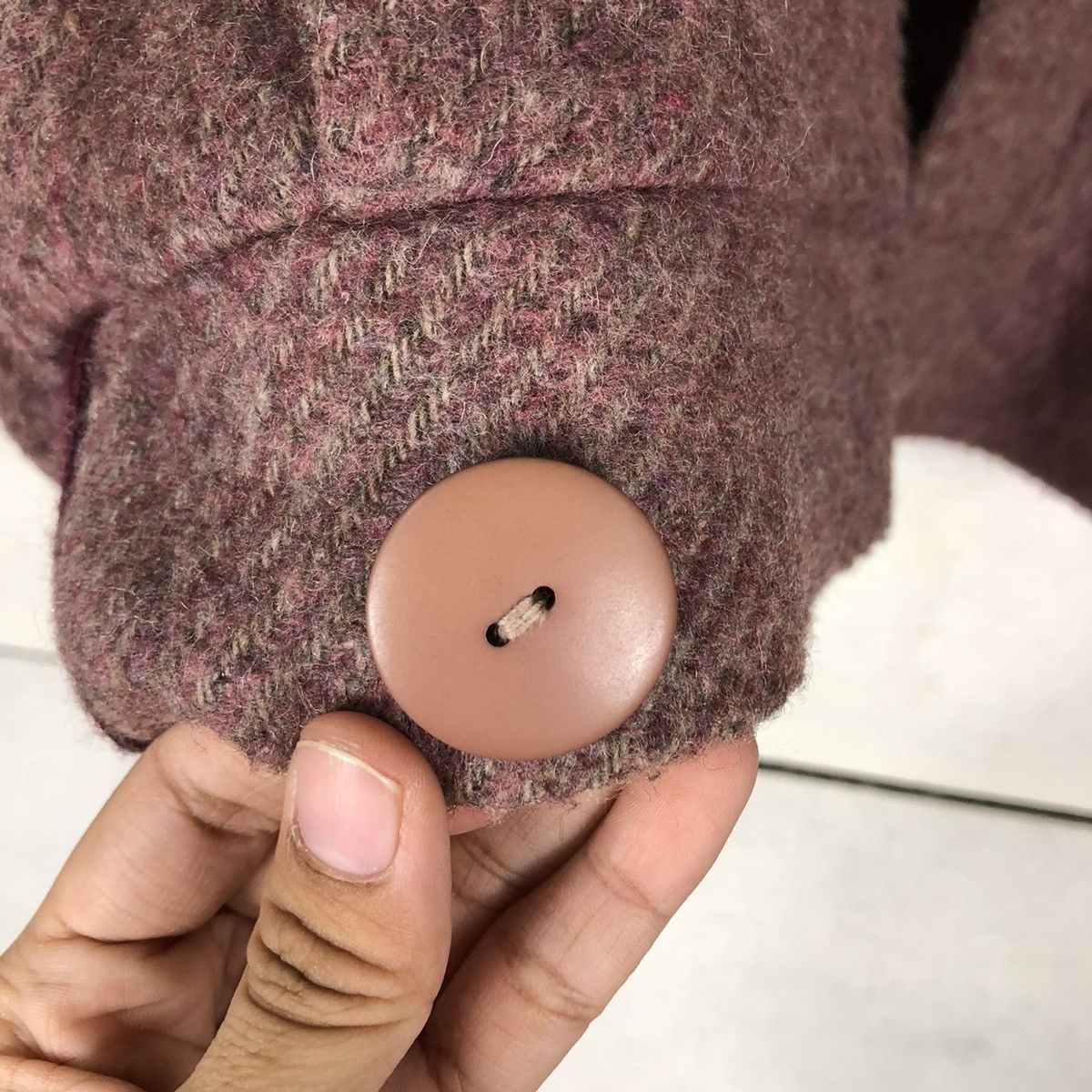 Japanese Brand VINTAGE WOOL BOMBER JACKET DOUBLE BREAST ISSEY MIYAKE JAPAN Size US M / EU 48-50 / 2 - 17 Thumbnail