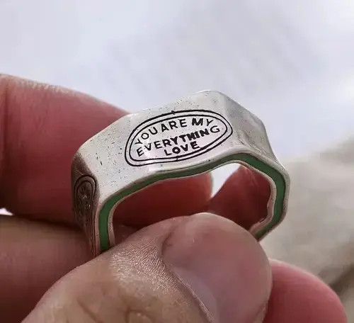 Ring Of Fire Adjustable You R My Everything Ring Size ONE SIZE - 2 Thumbnail