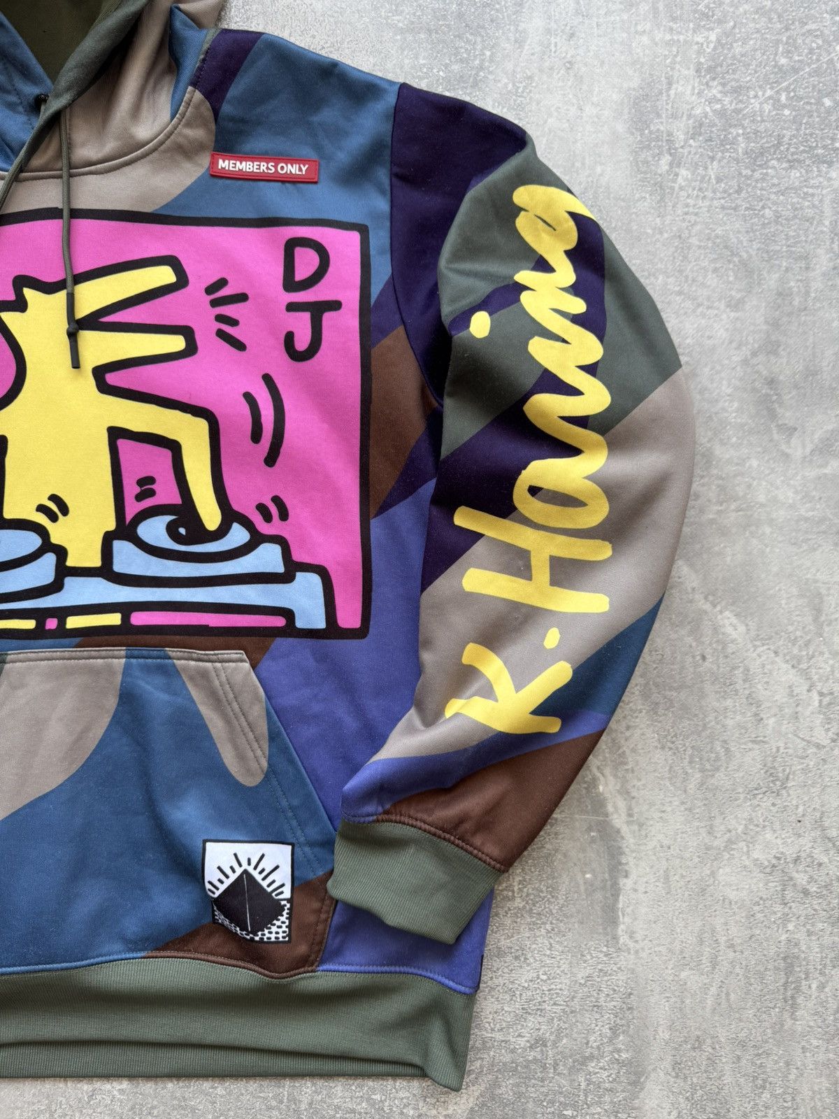 Keith Haring × Members Only Keith Haring X Members DJ Only All-over Print Hoodie Size US L / EU 52-54 / 3 - 2 Thumbnail