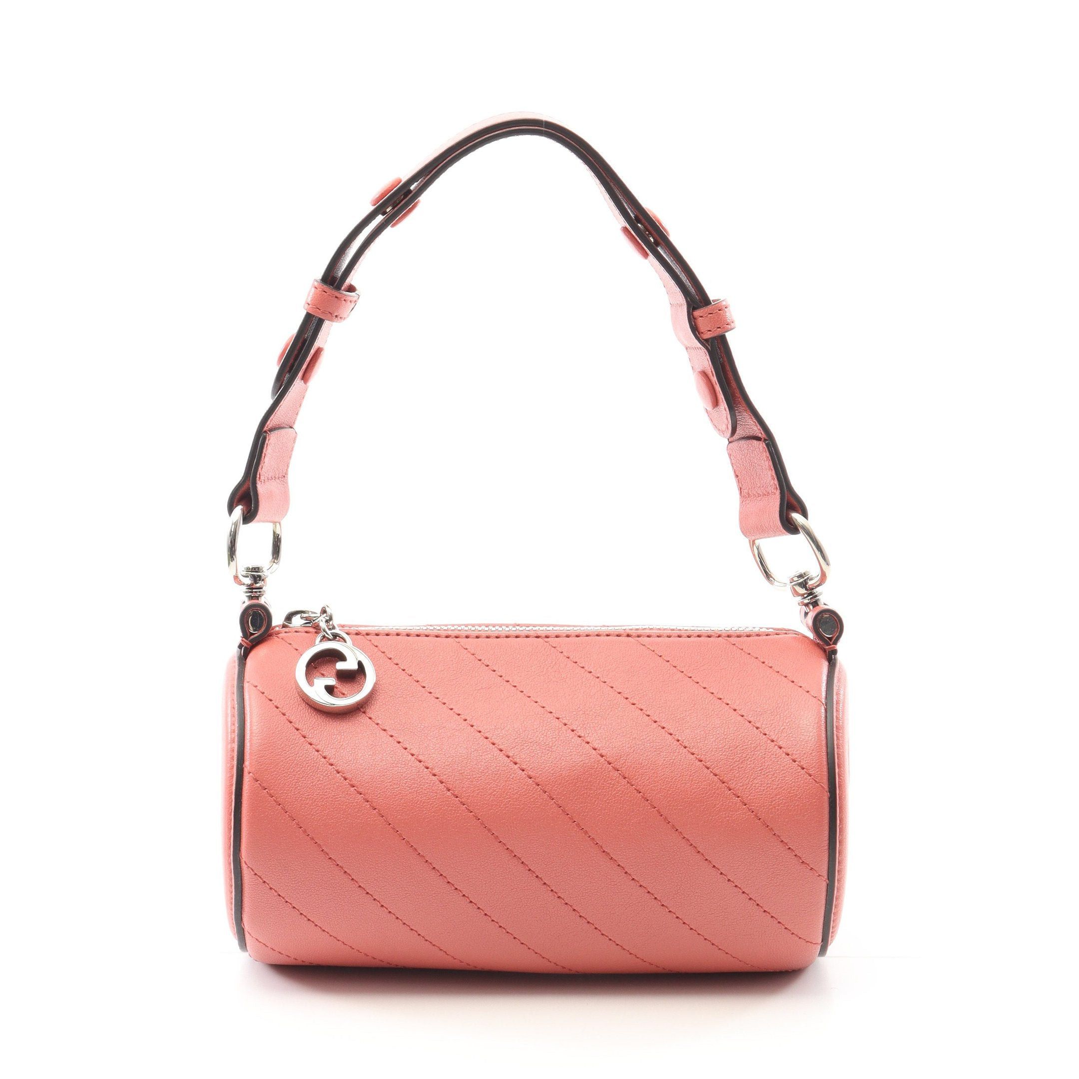 Gucci Gucci Blondie Mini One Shoulder Bag Leather Pink Size ONE SIZE - 1 Thumbnail