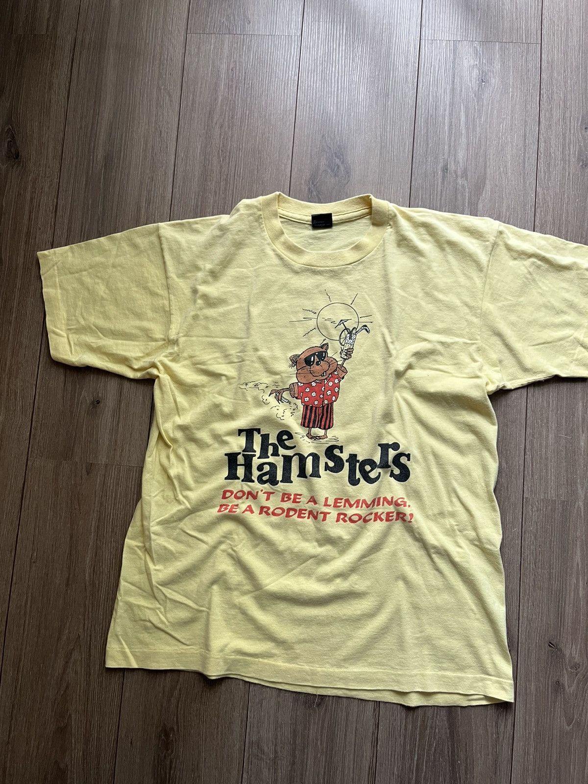Band Tees × Vintage The Hamsters 90s band tshirt 2yk Size US XL / EU 56 / 4 - 2 Thumbnail