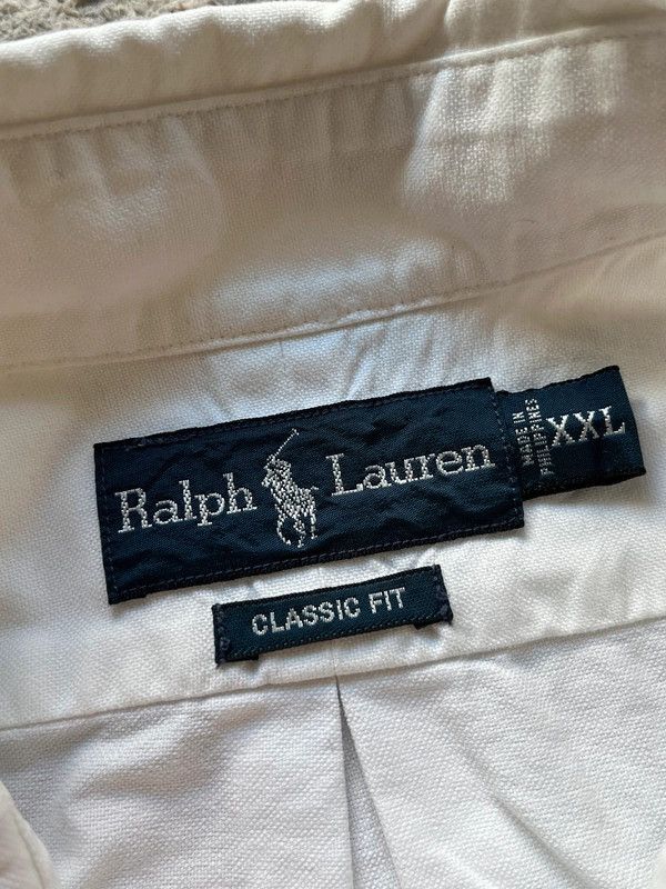 Polo Ralph Lauren Polo Ralph Lauren Sz XXL White Small Pony Shirt Size US XXL / EU 58 / 5 - 7 Thumbnail