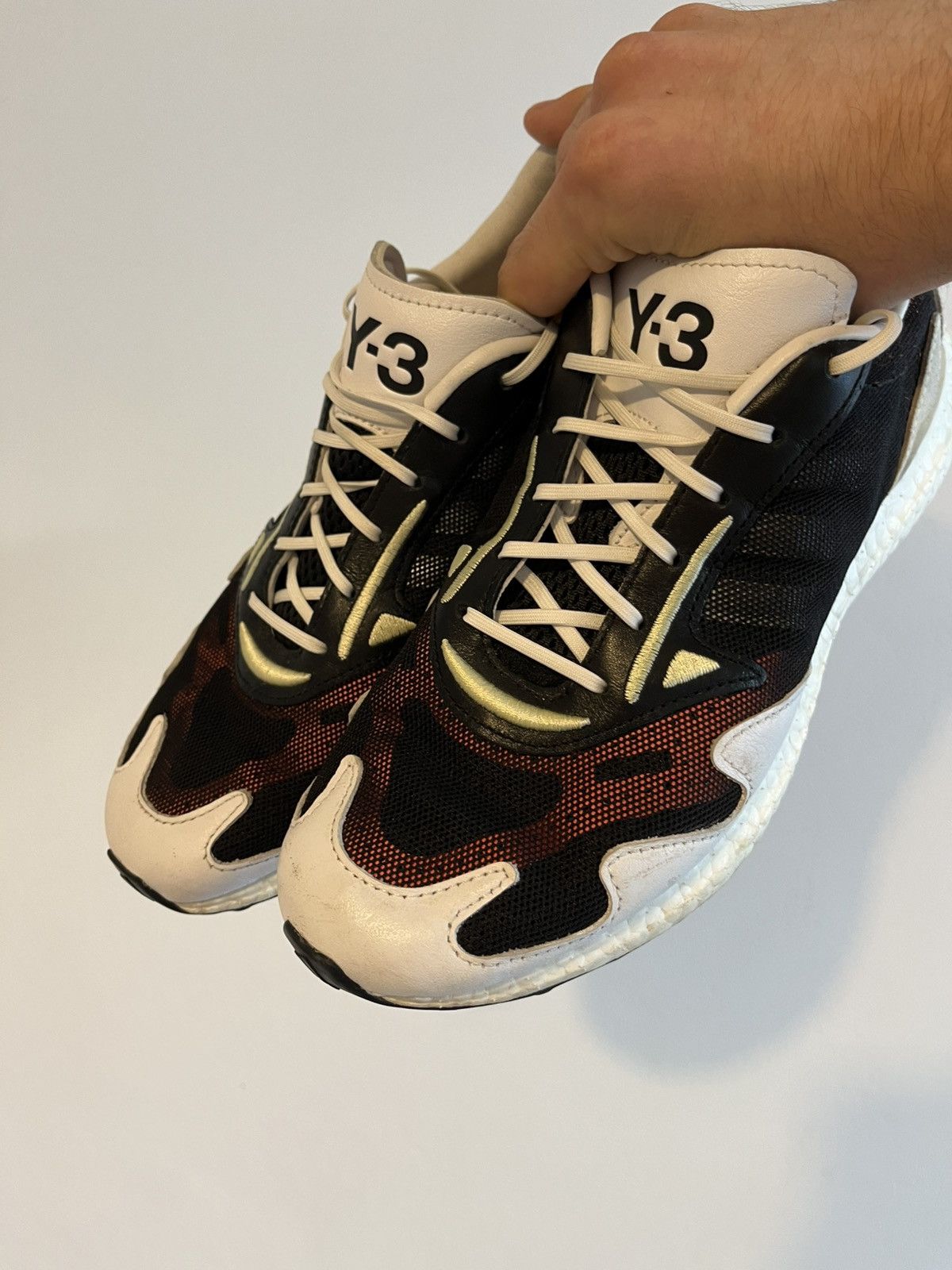 Yohji Yamamoto Adidas X Yohji Yamamoto Trainers Rhisu Run Streetwear Size US 7 / EU 40 - 5 Thumbnail