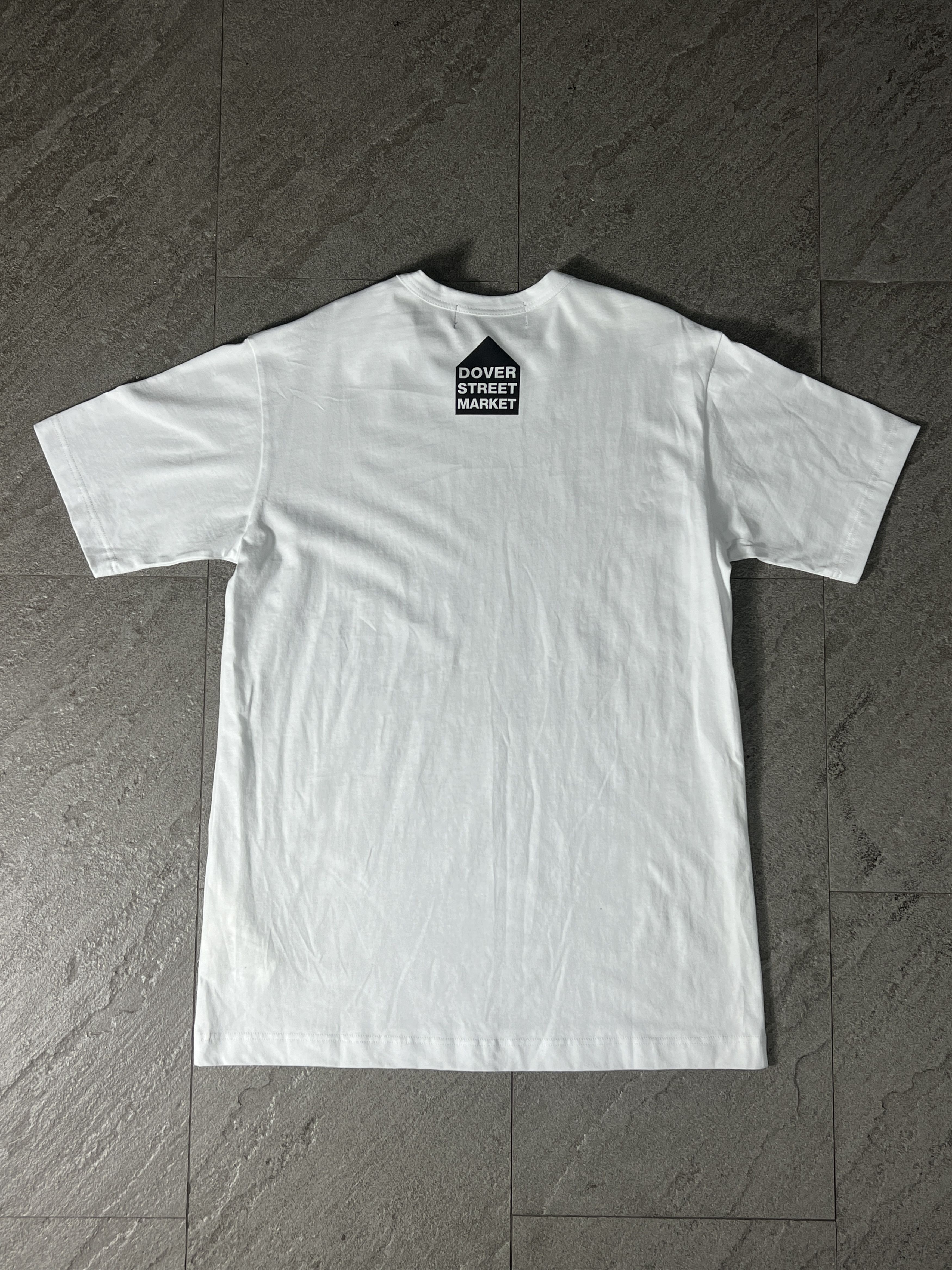 Chrome Hearts × Comme des Garcons × Dover Street Market CDG x Chrome Hearts X DSM Tee White XL Logo Print Size US XL / EU 56 / 4 - 2 Thumbnail
