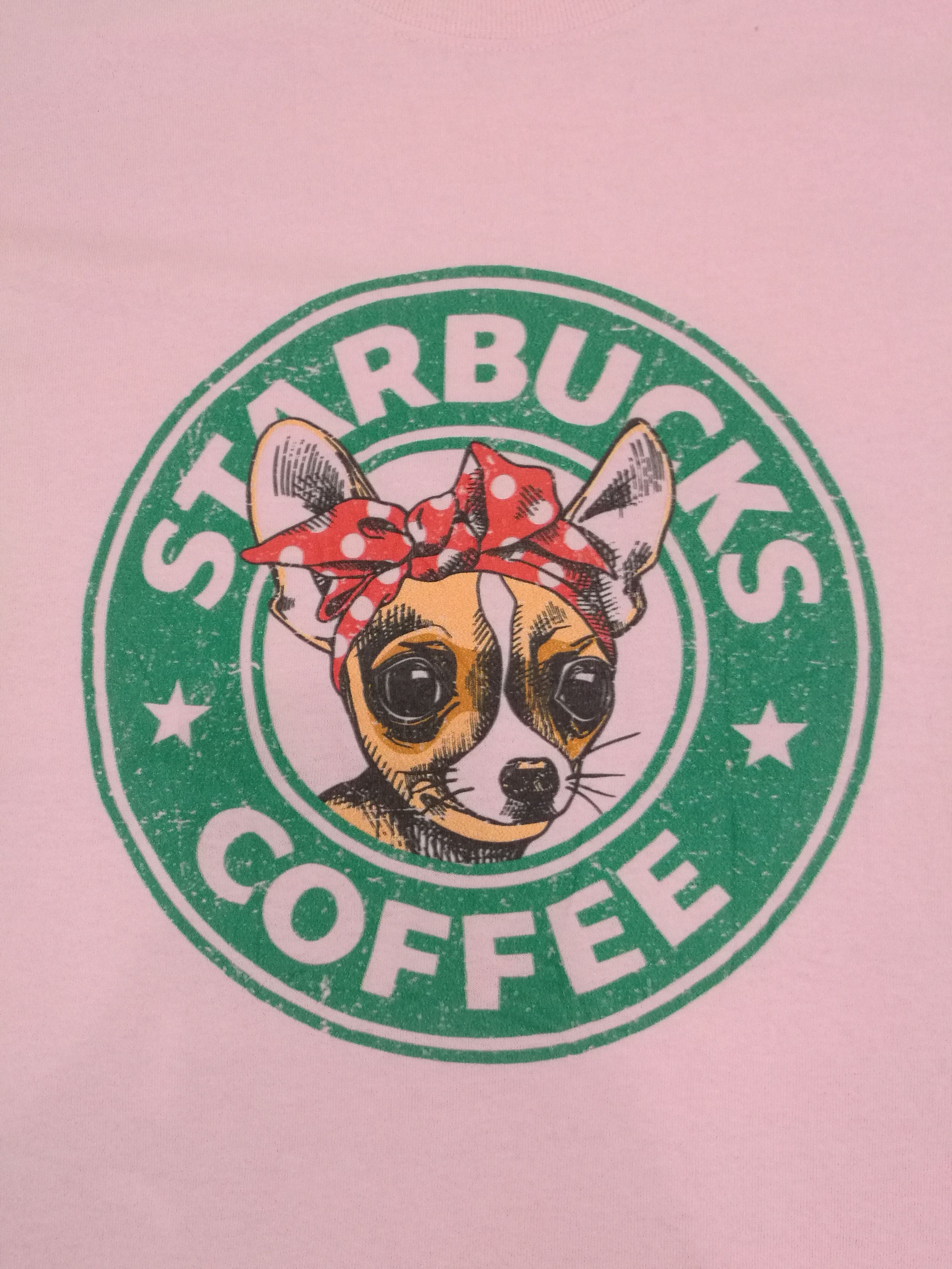 Vintage Vintage Puppy Starbucks Coffee T-Shirt Size US XXL / EU 58 / 5 - 2 Thumbnail
