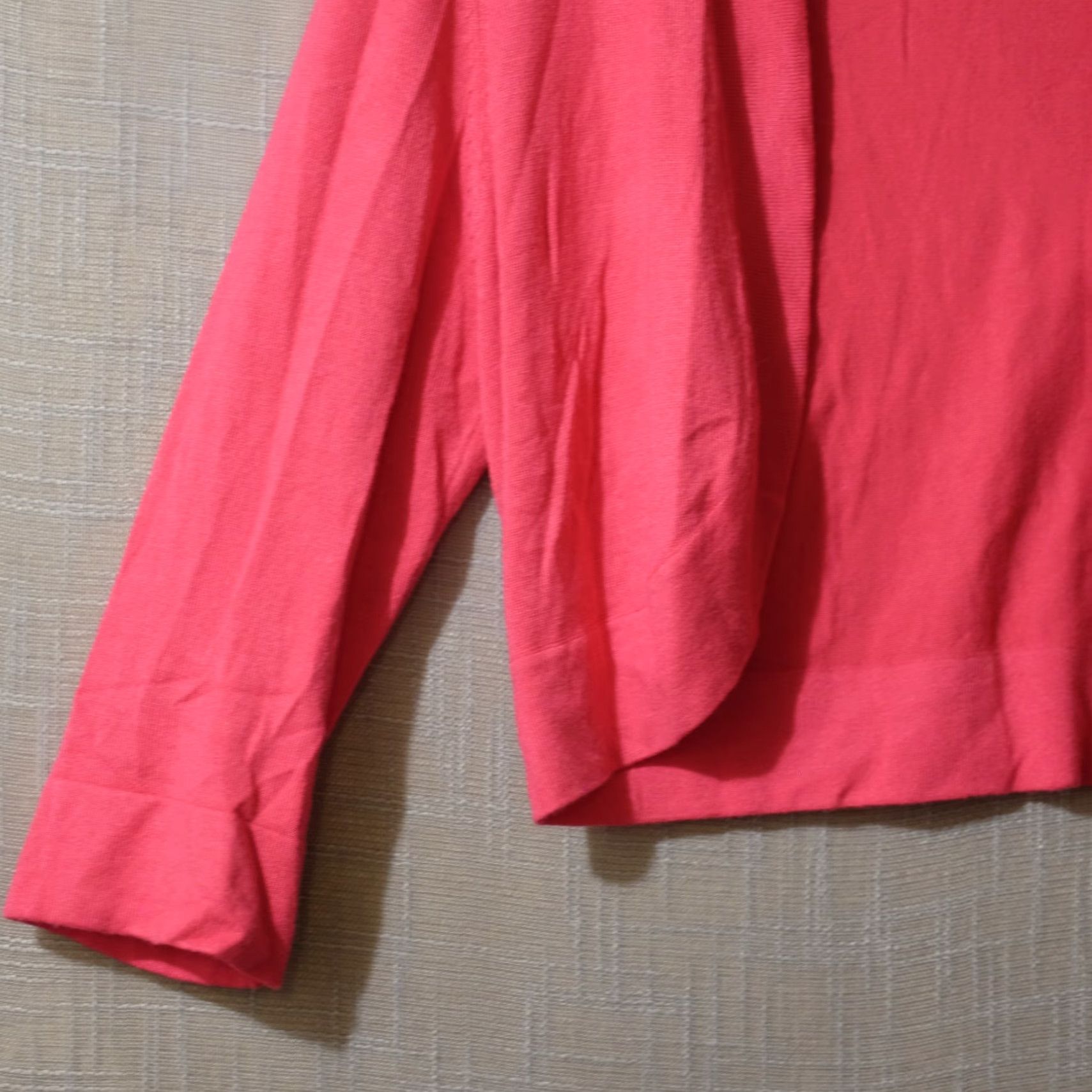 Vintage Jessica Howard Cropped Cardigan Shrug Sweater 3/4 Sleeve Pink Womens M #A-73 Size M / US 6-8 / IT 42-44 - 3 Thumbnail
