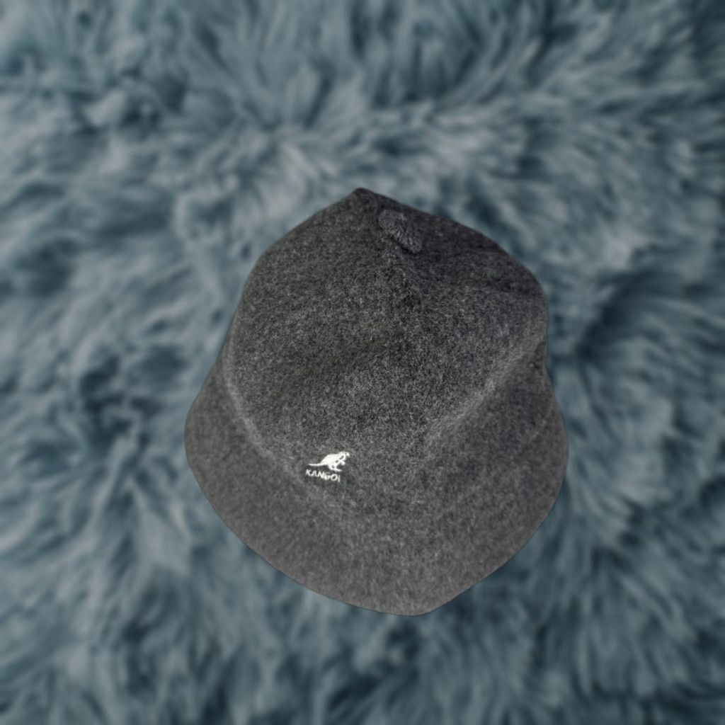 Kangol VINTAGE Kangol Angora Casual Bucket Hat One Size Gray Logo Cap Size ONE SIZE - 1 Thumbnail