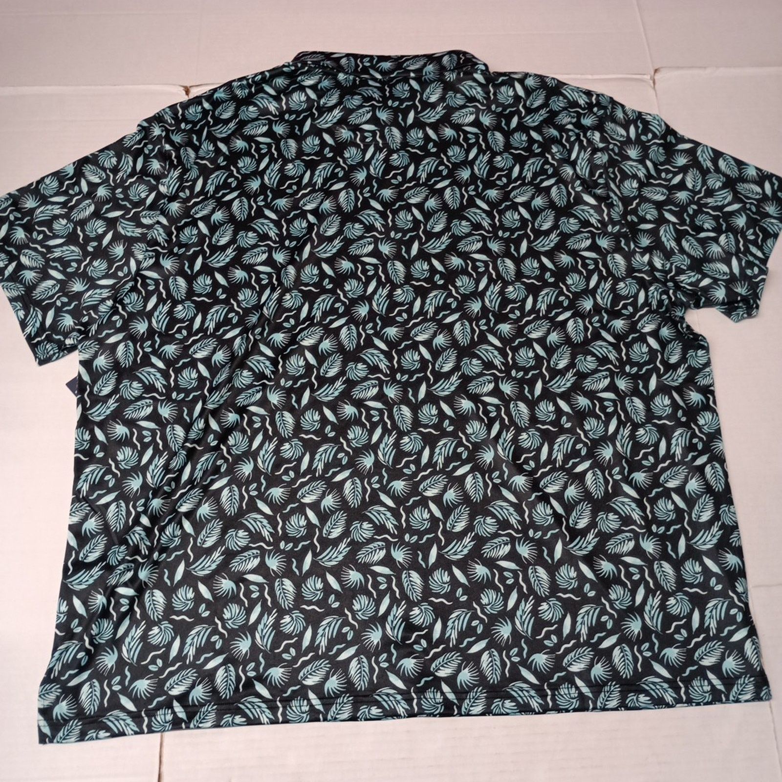 Other Ben Hogan Polo Shirt Mens Size 3XL 54/56 Floral Print UPF 15 Size US XXL / EU 58 / 5 - 7 Thumbnail