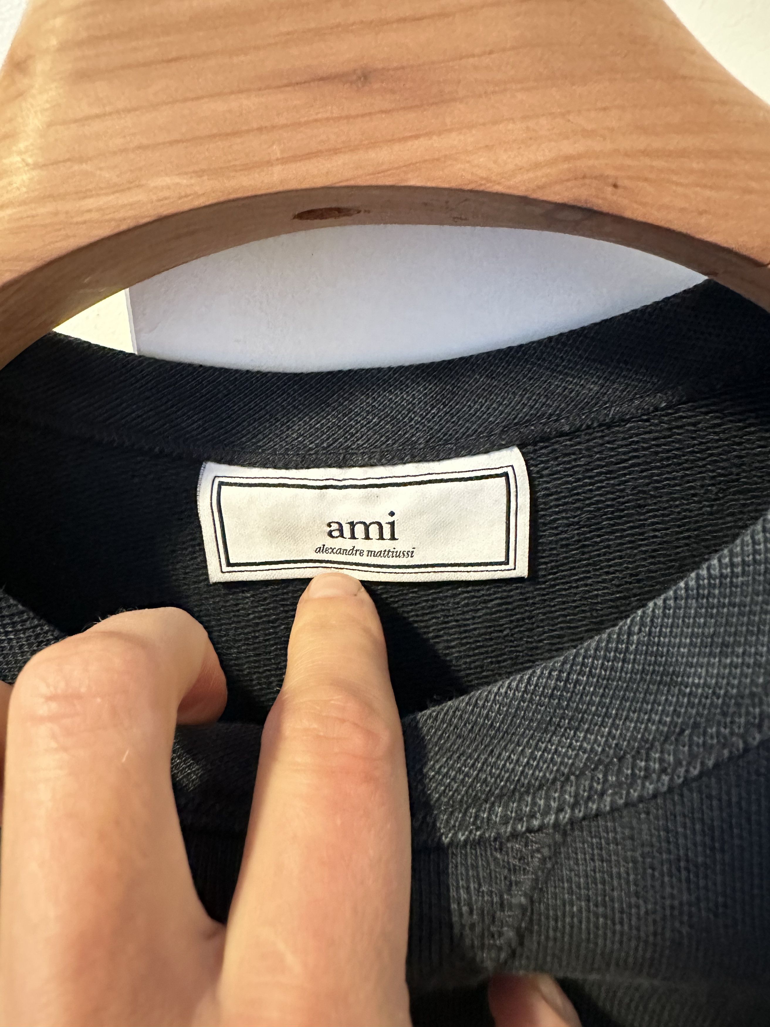 AMI Ami Paris Sweatshirt COUCOU PARIS S Logo Crew Neck Size US S / EU 44-46 / 1 - 2 Thumbnail