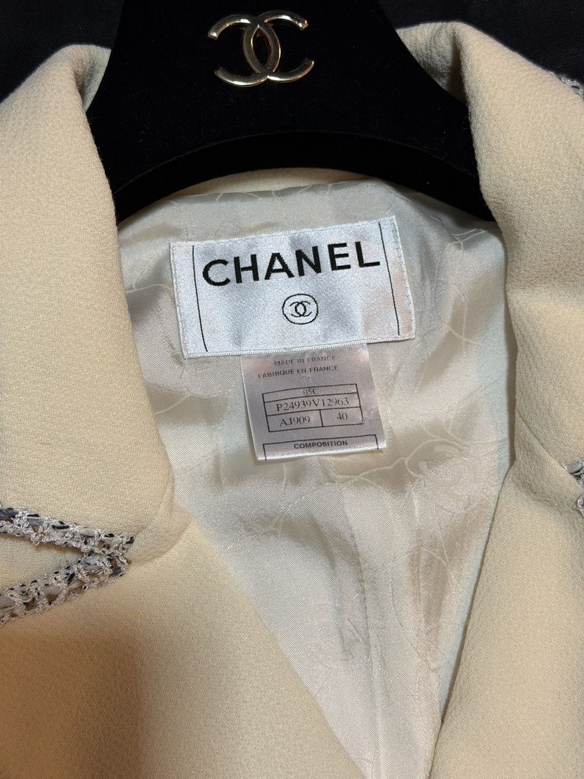 Chanel 2005 Rare Chanel “The Devil Wears Prada” Wool Jacket Size M / US 6-8 / IT 42-44 - 4 Thumbnail