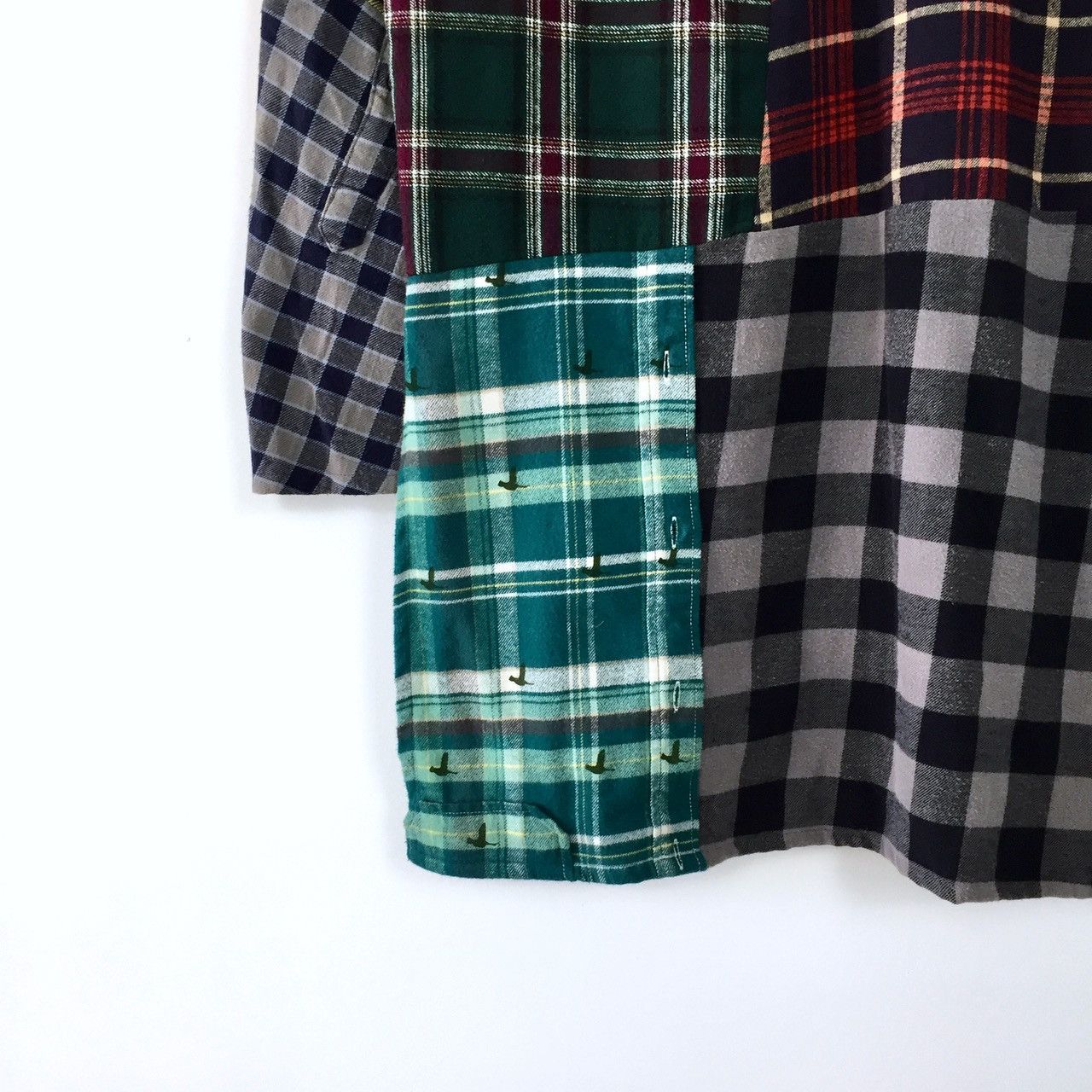 Needles REBUILD BY NEEDLES FW15 PATCHWORK FLANNEL SMOCK Size US M / EU 48-50 / 2 - 4 Thumbnail