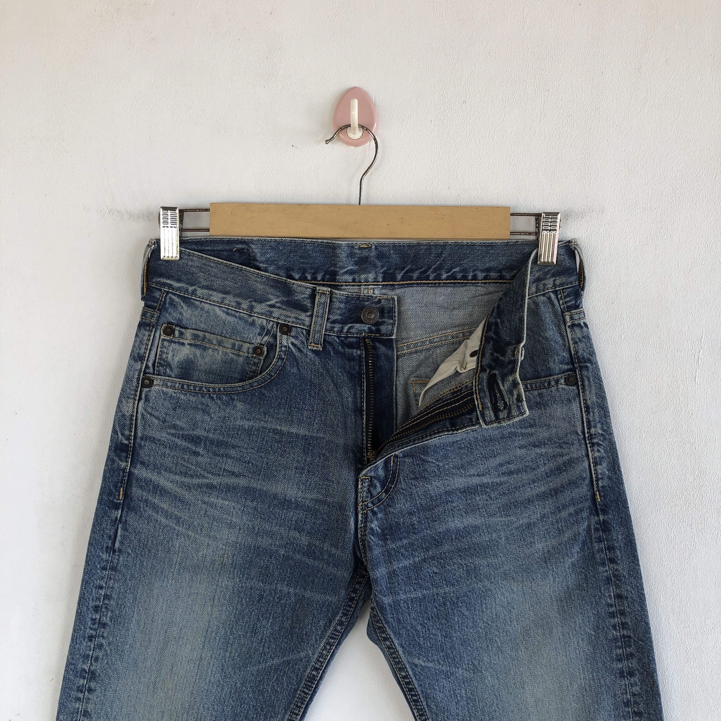 HOLLYWOOD RANCH MARKET Hollywood Ranch Market Jeans Flare HRM Faded Denim Size US 28 / EU 44 - 5 Thumbnail