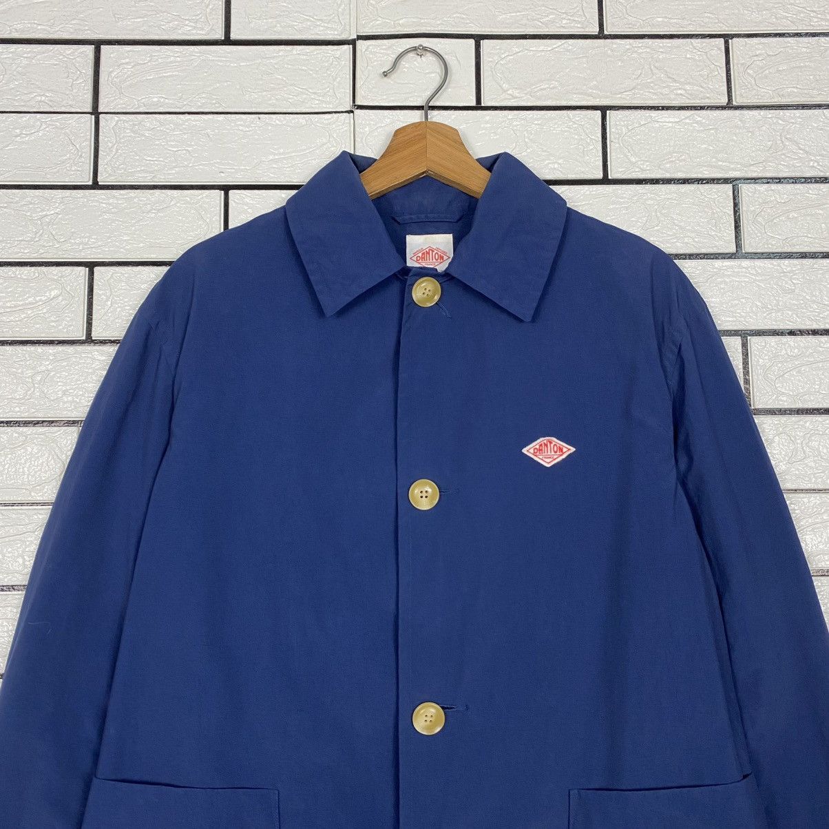 Danton 🔥VINTAGE LONG JACKET DUCK CANVAS DANTON VETEMENT DE TRAVAIL Size US M / EU 48-50 / 2 - 3 Thumbnail
