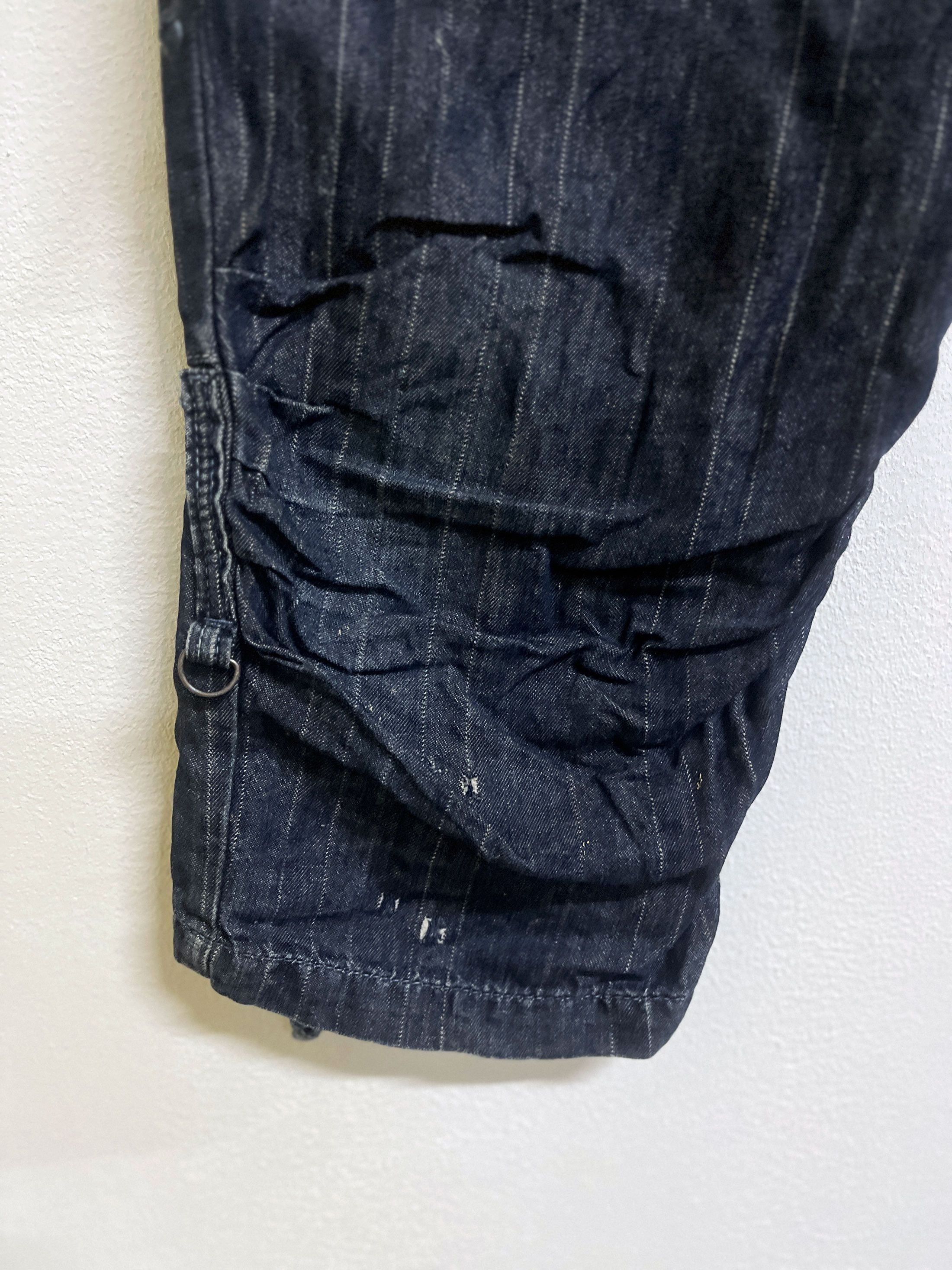 Marithe + Francois Girbaud Marithe Crafted Boro Shashiko Japan Styles Size US 32 / EU 48 - 4 Thumbnail