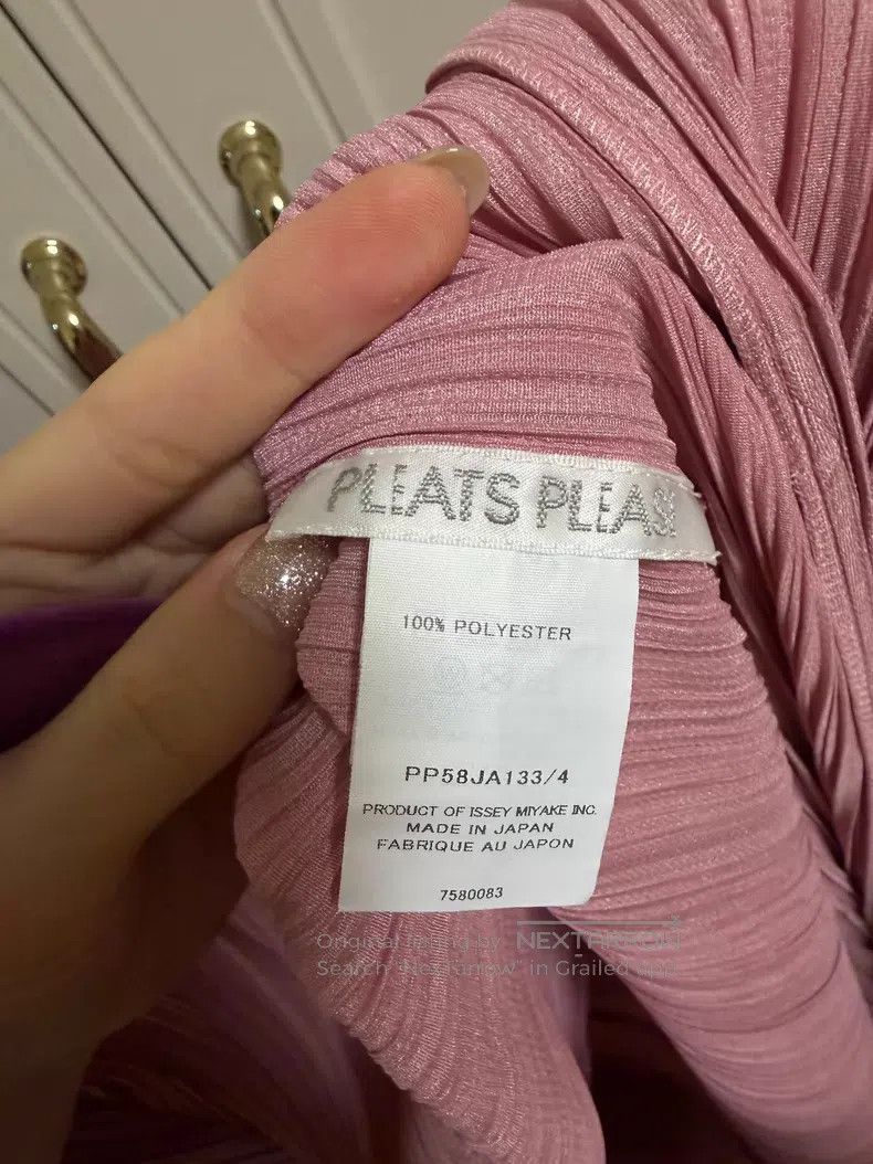 Issey Miyake Issey Miyake Pink Cardigan Coat Size XL / US 12-14 / IT 48-50 - 5 Thumbnail