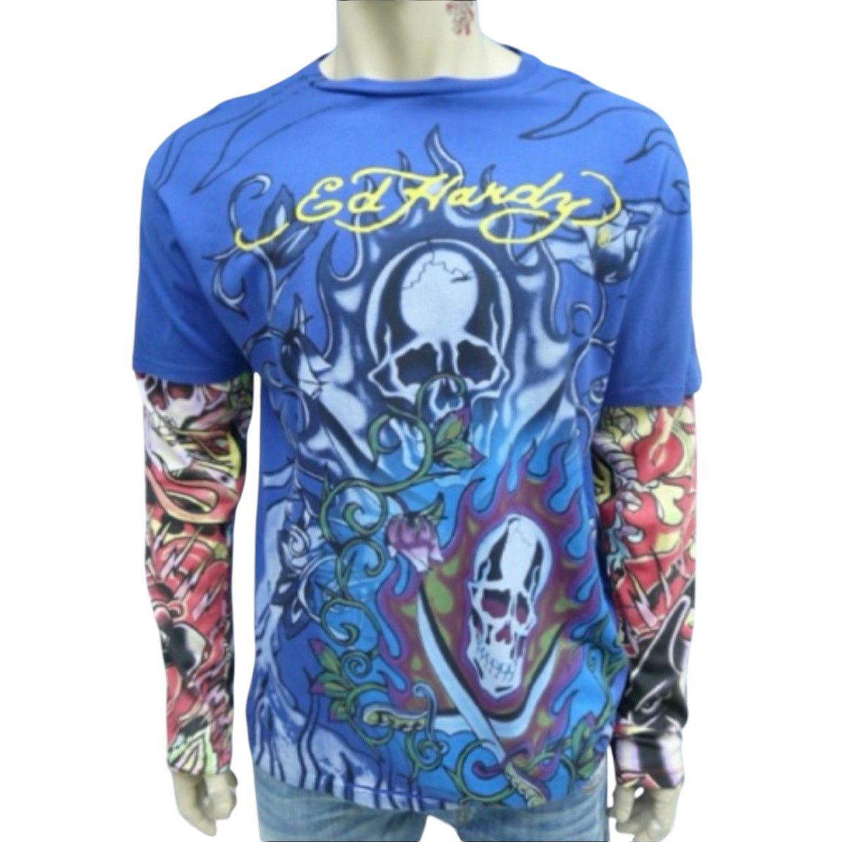 Ed Hardy Ed Hardy - XXL Gently Used T-Shirt Size US XXL / EU 58 / 5 - 1 Thumbnail