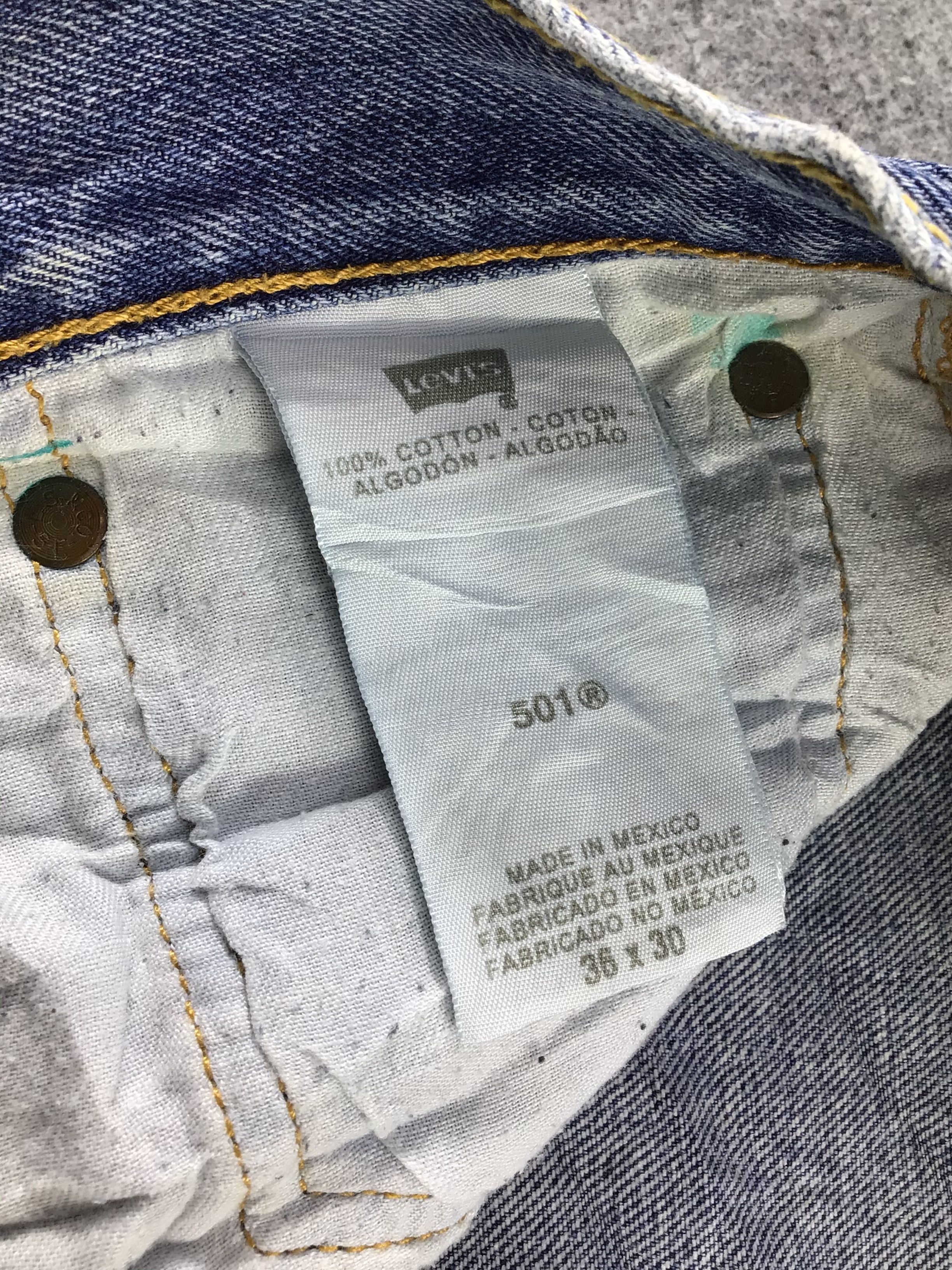 Levi's Vintage Levis 501 Jeans-JM303 Size US 37 - 11 Thumbnail